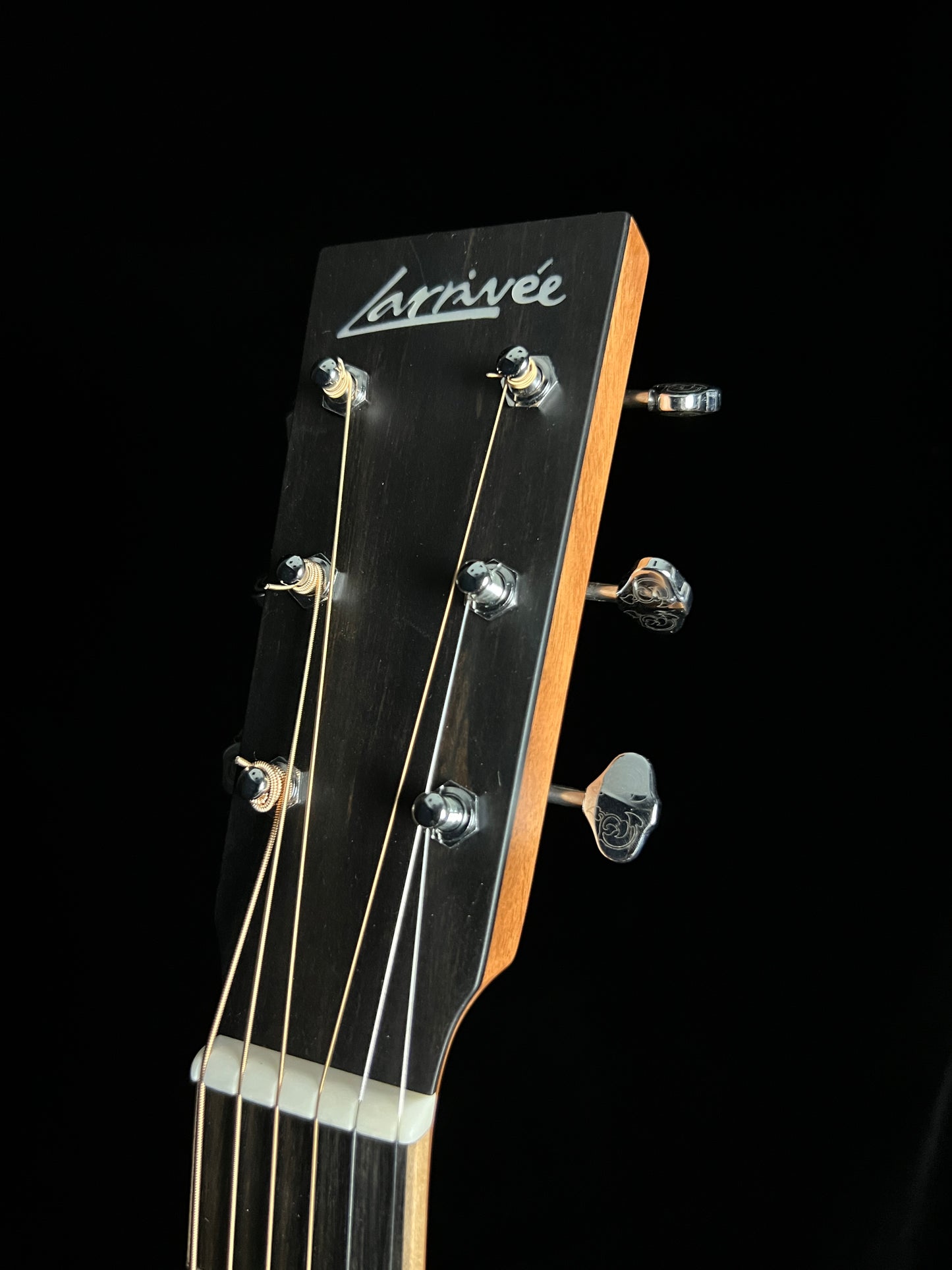 SOLD - Larrivée OOO-40 Mahogany Sunburst Top Acoustic Guitar - New