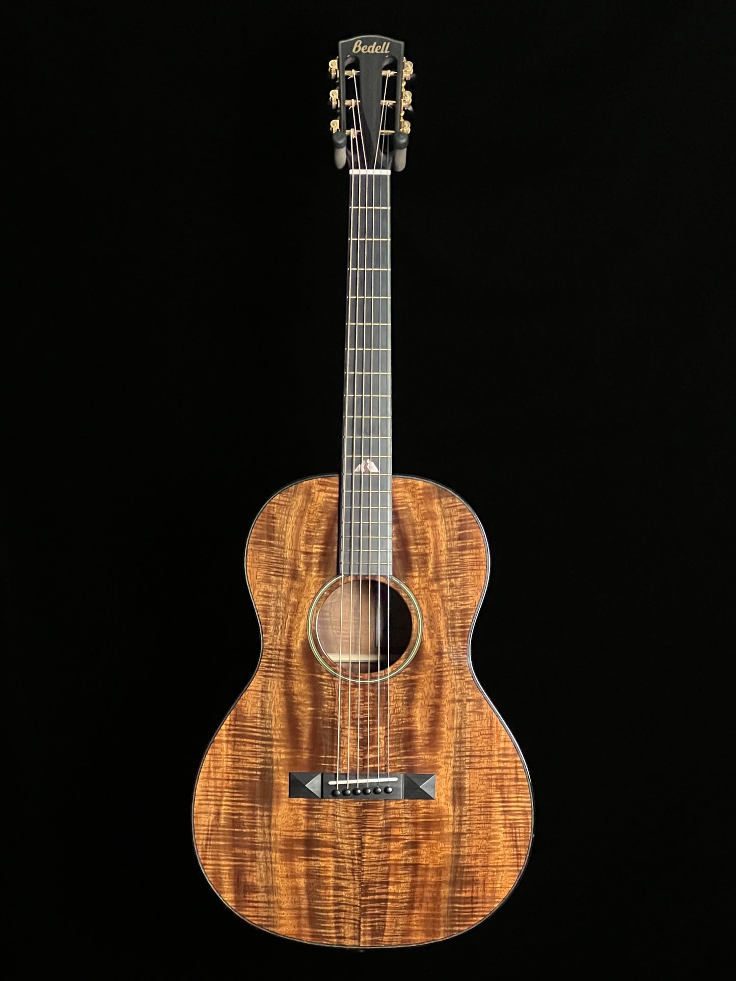 SOLD - Bedell Pele Parlor Koa Limited Edition Acoustic Guitar #2 out of 12 - Consignment