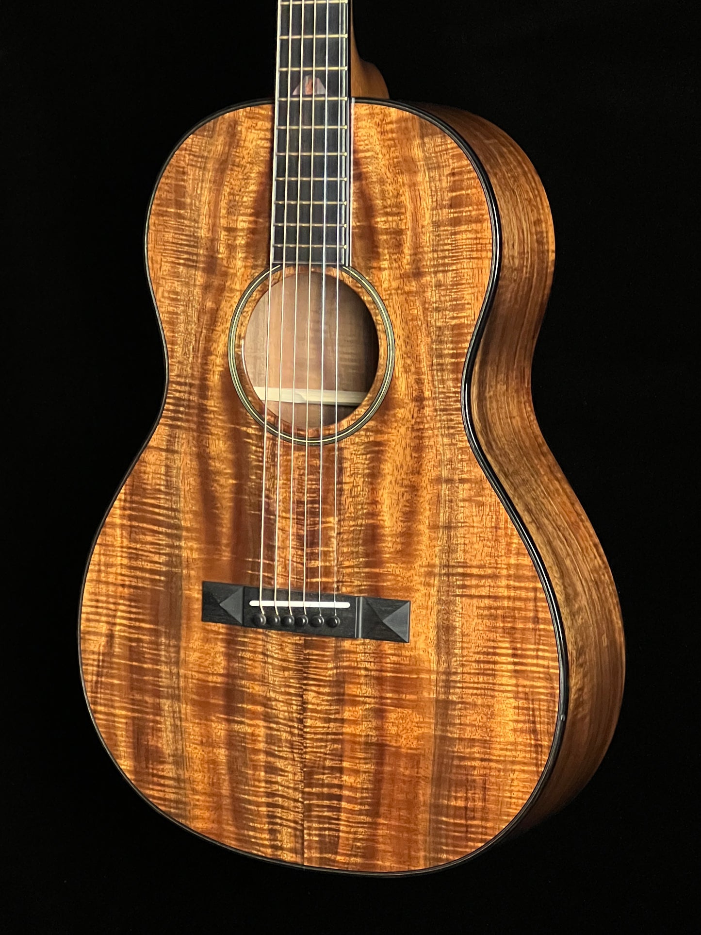 SOLD - Bedell Pele Parlor Koa Limited Edition Acoustic Guitar #2 out of 12 - Consignment
