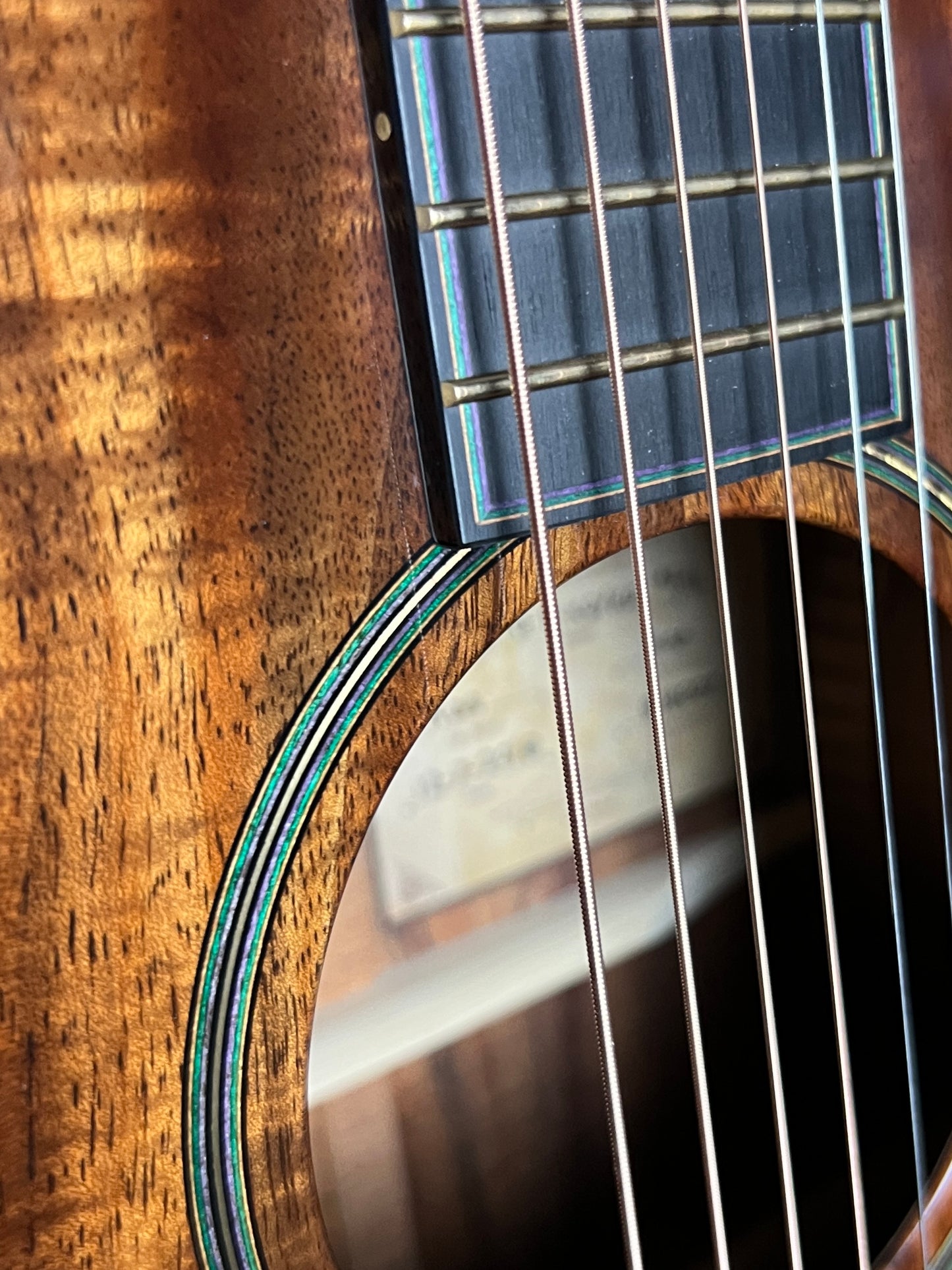 SOLD - Bedell Pele Parlor Koa Limited Edition Acoustic Guitar #2 out of 12 - Consignment