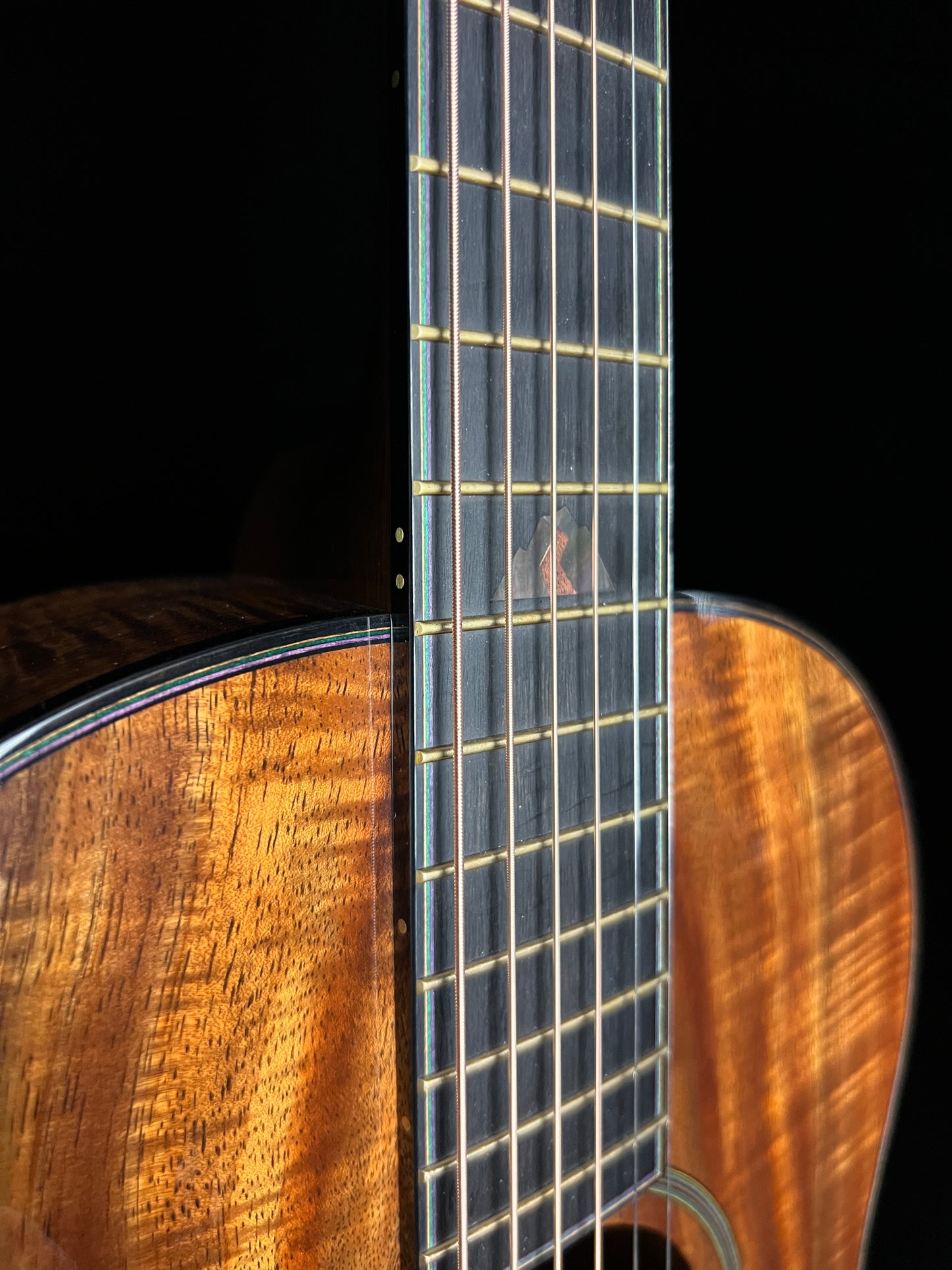 SOLD - Bedell Pele Parlor Koa Limited Edition Acoustic Guitar #2 out of 12 - Consignment