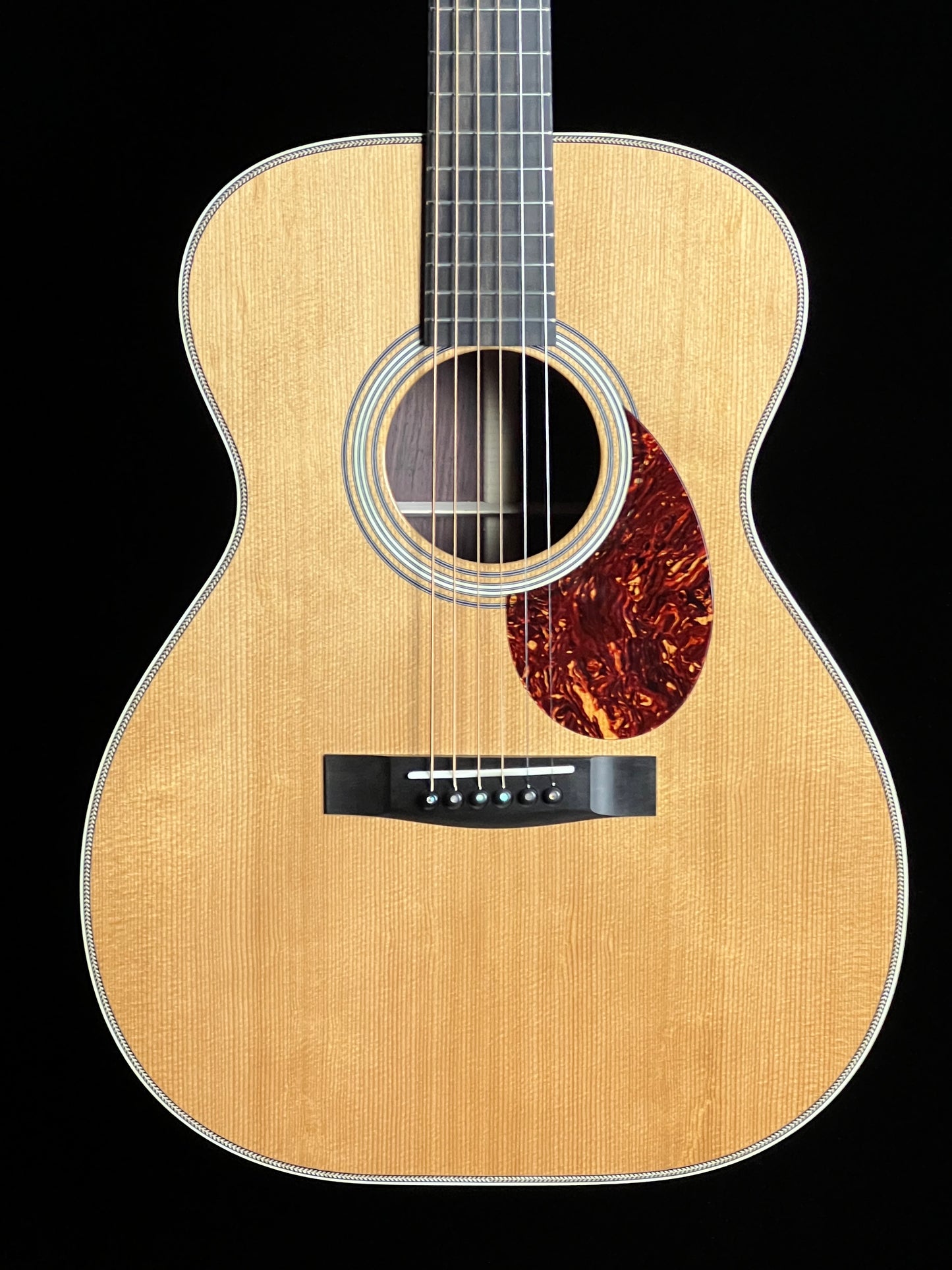Huss & Dalton Traditional OM TOM-R-Custom Thermo-Cured Sitka Spruce/East Indian Rosewood Acoustic Guitar - New