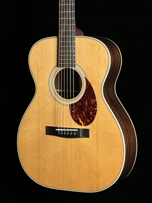 Huss & Dalton Traditional OM TOM-R-Custom Thermo-Cured Sitka Spruce/East Indian Rosewood Acoustic Guitar - New