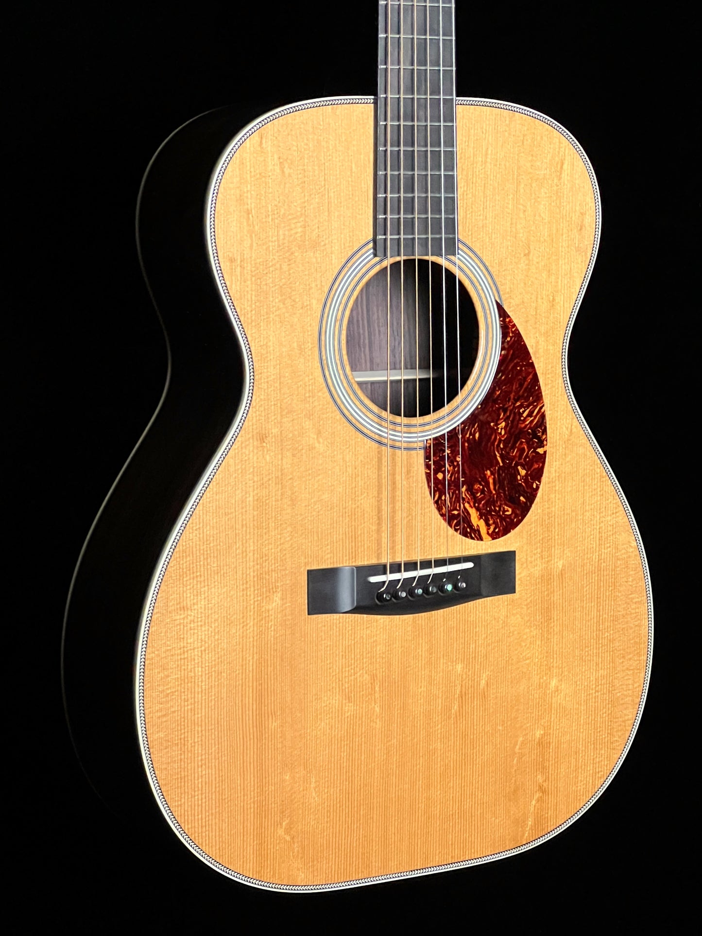 Huss & Dalton Traditional OM TOM-R-Custom Thermo-Cured Sitka Spruce/East Indian Rosewood Acoustic Guitar - New