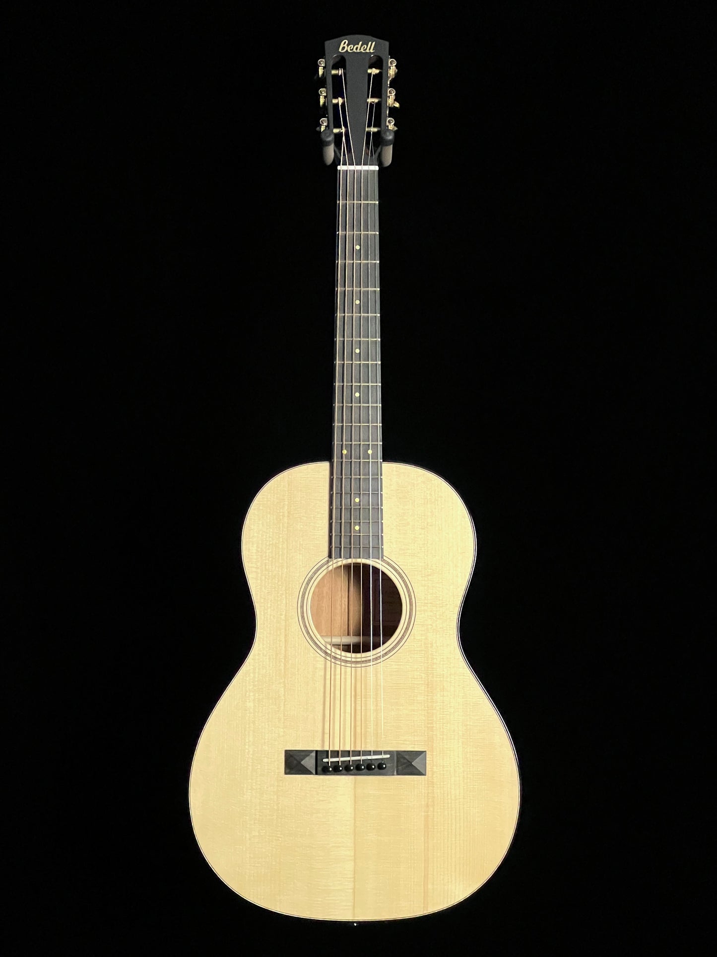 Bedell 1964 Parlor Special Edition - Natural Adirondack Spruce/Honduran Mahogany Acoustic Guitar with K&K Pure Mini - New