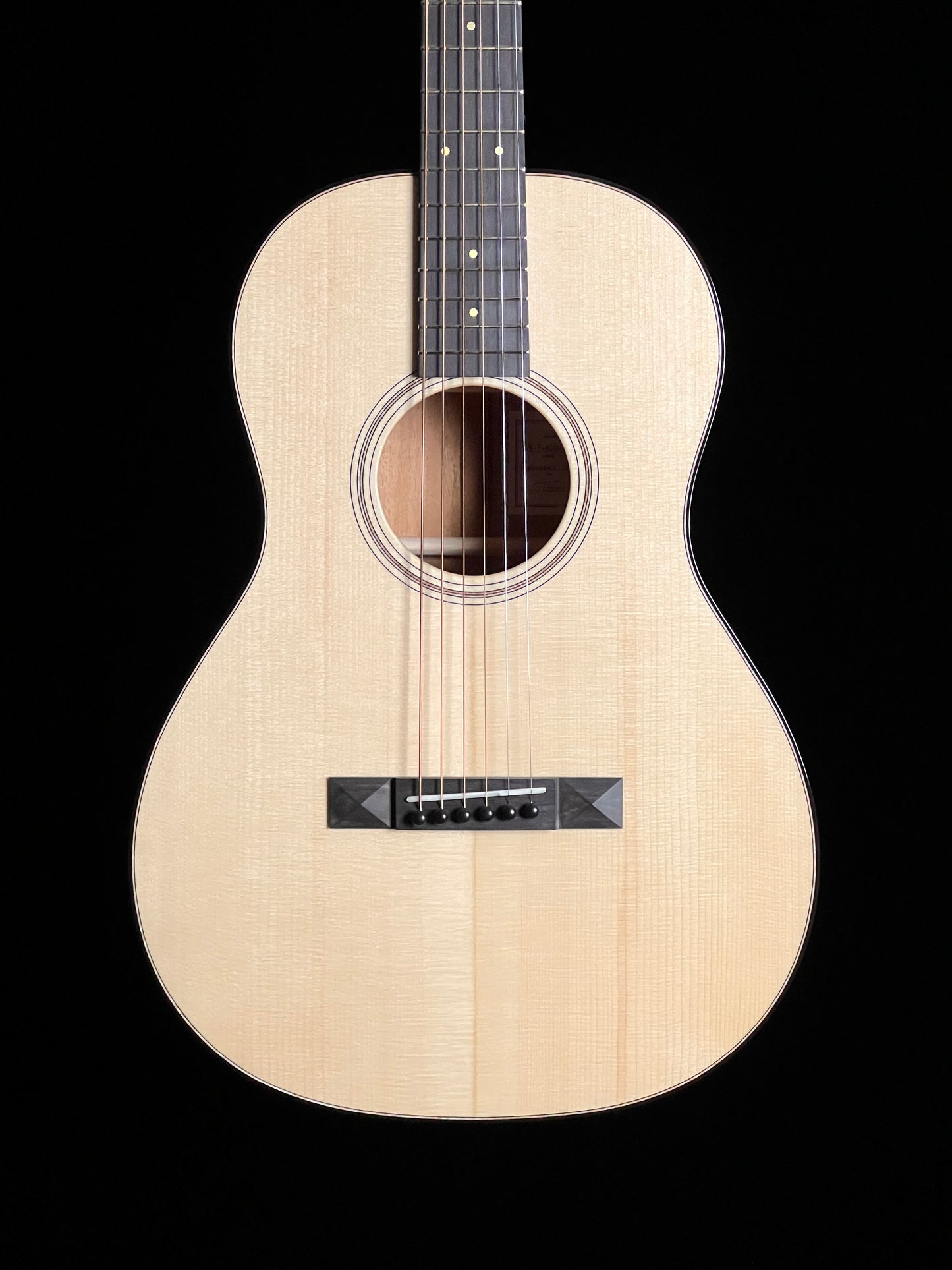 Bedell 1964 Parlor Special Edition - Natural Adirondack Spruce/Honduran Mahogany Acoustic Guitar with K&K Pure Mini - New