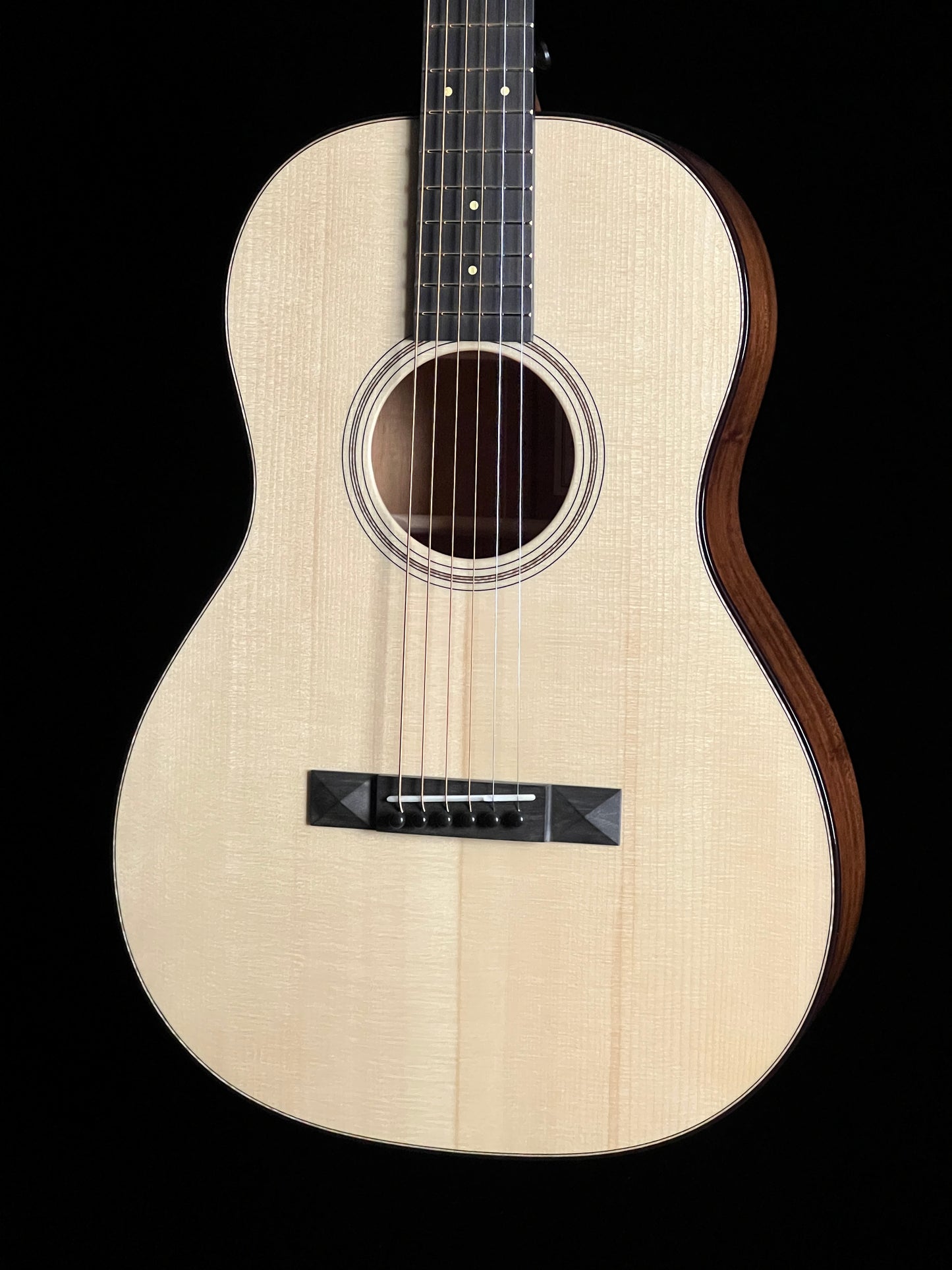 Bedell 1964 Parlor Special Edition - Natural Adirondack Spruce/Honduran Mahogany Acoustic Guitar with K&K Pure Mini - New