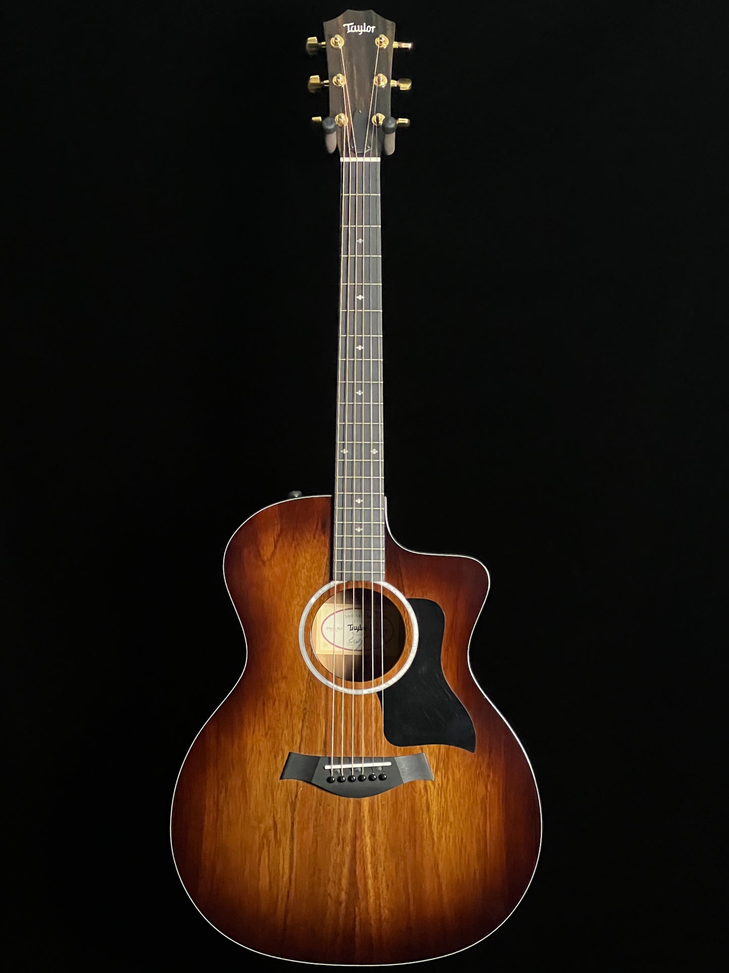 SOLD - Taylor 224ce-K DLX Koa Grand Auditorium Cutaway Acoustic Guitar with Electronics - Used