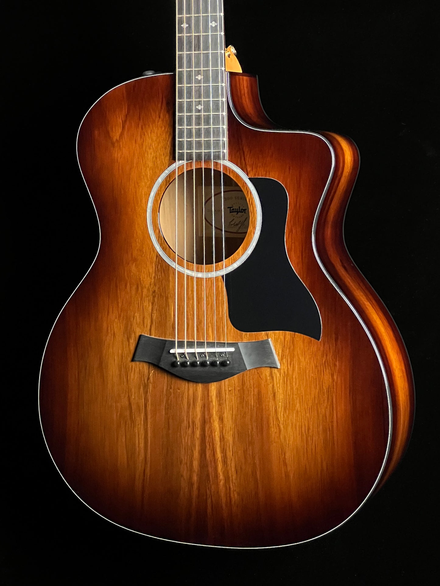 SOLD - Taylor 224ce-K DLX Koa Grand Auditorium Cutaway Acoustic Guitar with Electronics - Used