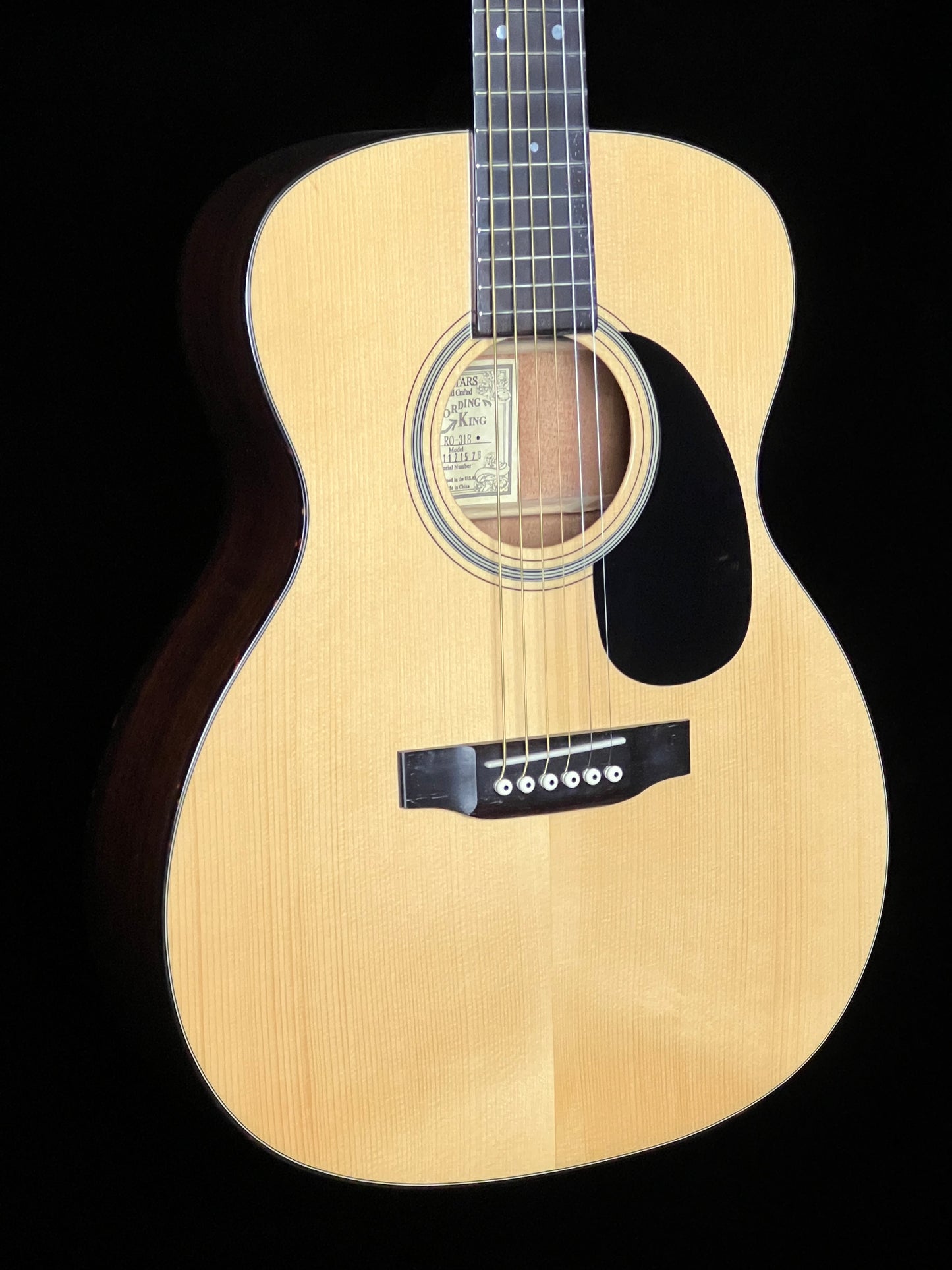 SOLD - Recording King RO-318 000 Acoustic Guitar Adirondack Spruce/Mahogany - Used