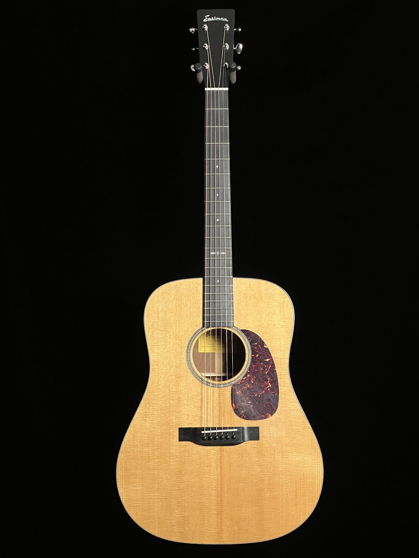 SOLD - Eastman E1D-Special Dreadnought Acoustic Guitar Solid Thermo-Cured Sitka Spruce / Solid Quilted Sapele - New