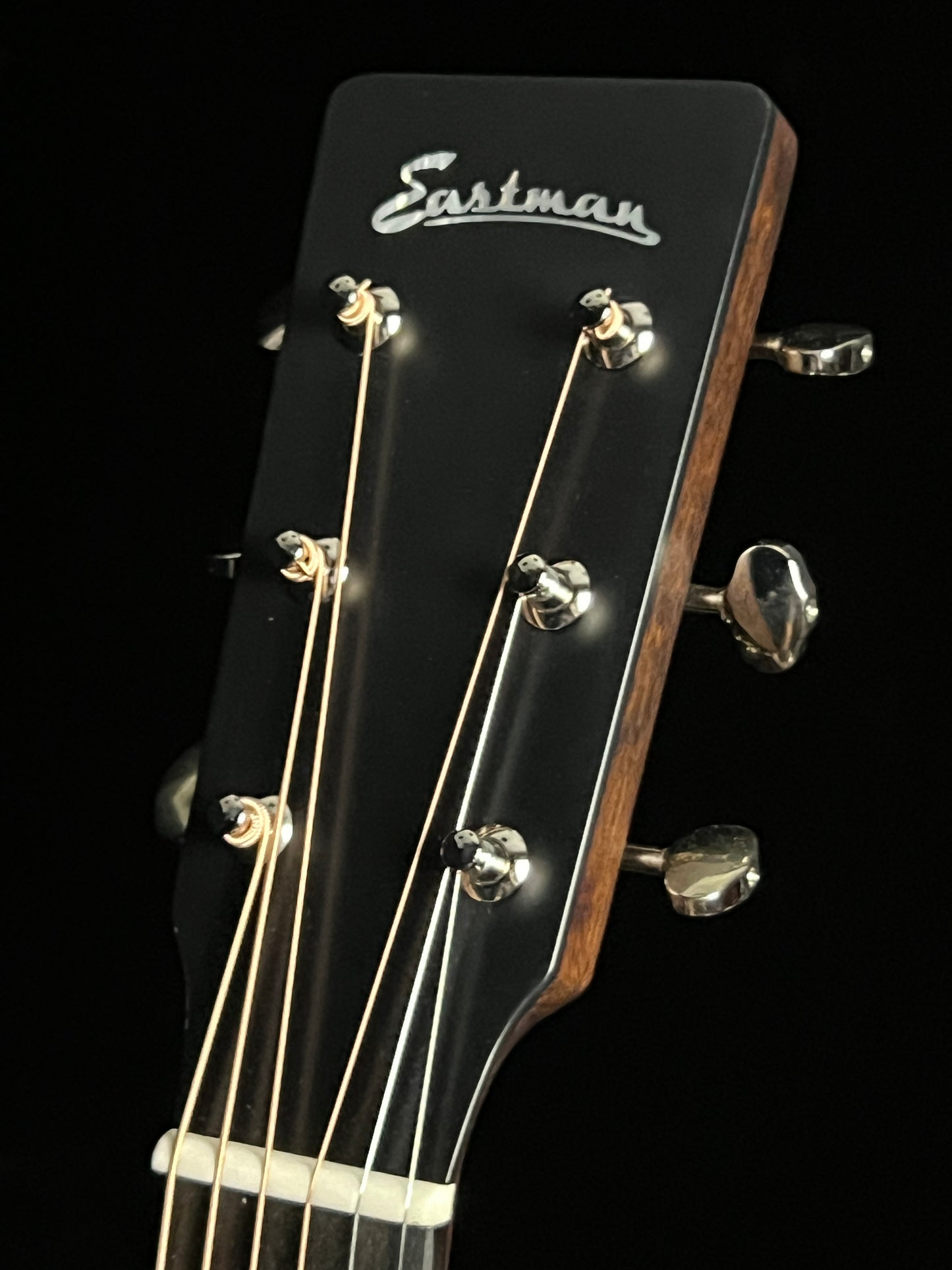 SOLD - Eastman E1D-Special Dreadnought Acoustic Guitar Solid Thermo-Cured Sitka Spruce / Solid Quilted Sapele - New