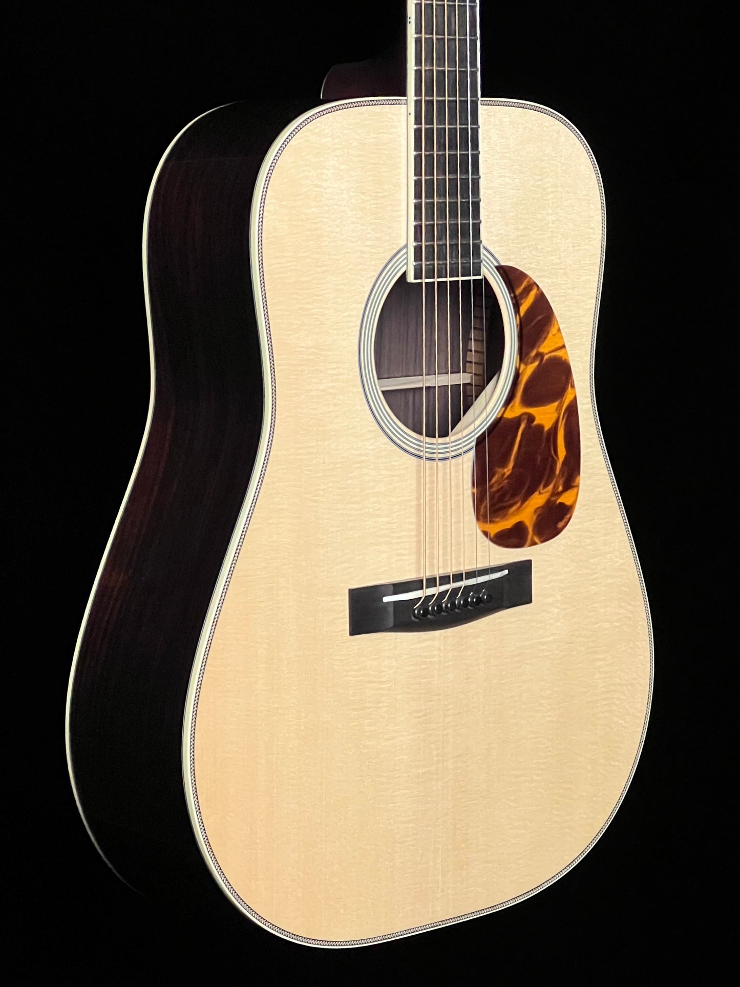 Huss & Dalton TD-R The Pilgrim Sitka Spruce/ East Indian Rosewood Dreadnought Acoustic Guitar - New