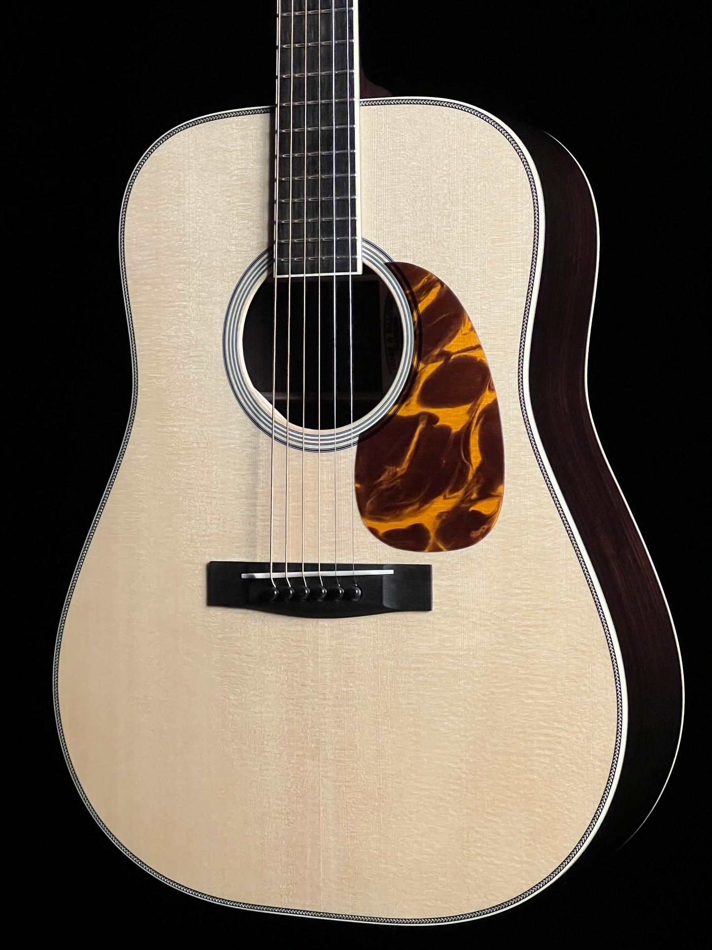 Huss & Dalton TD-R The Pilgrim Sitka Spruce/ East Indian Rosewood Dreadnought Acoustic Guitar - New