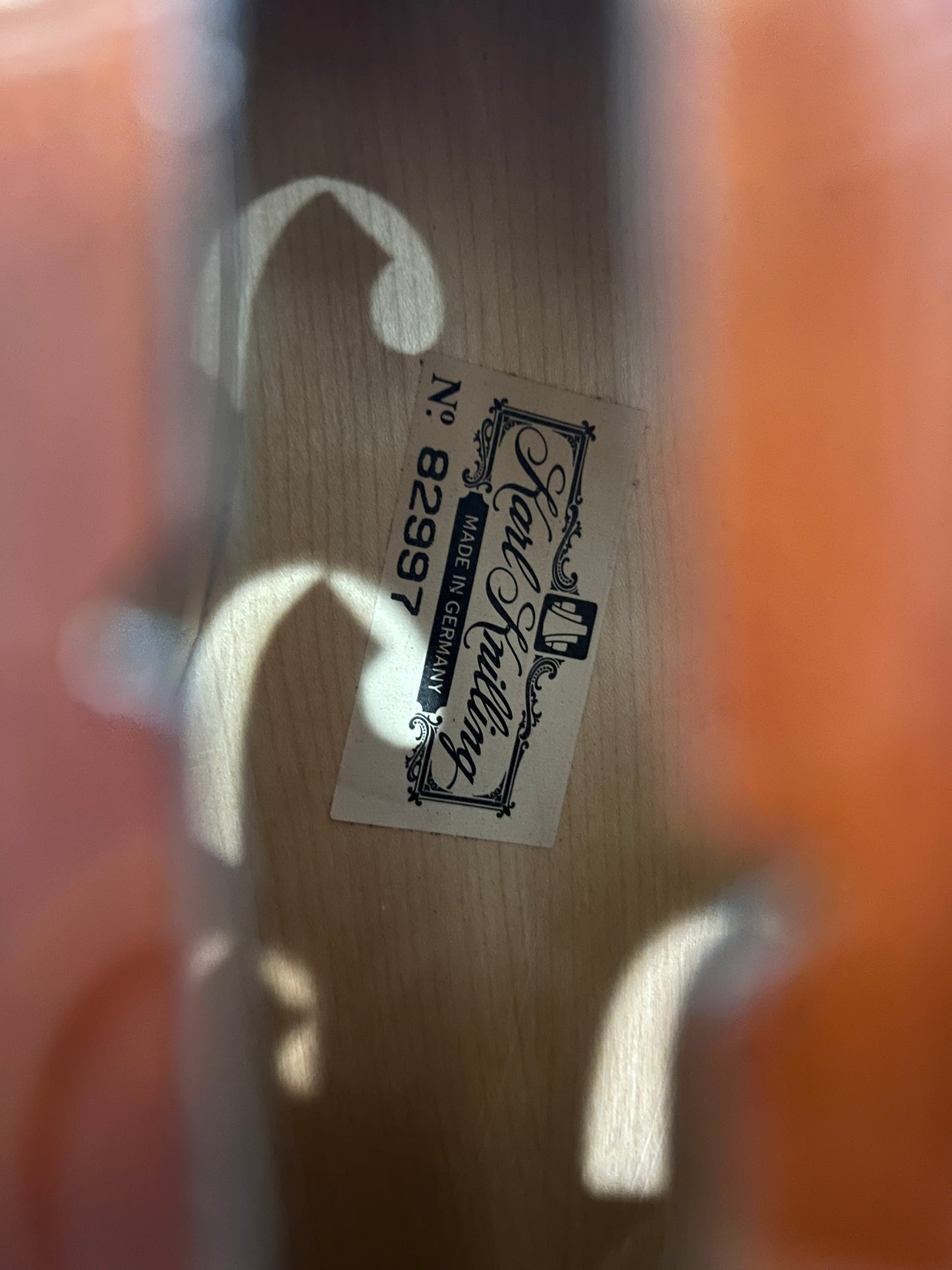 SOLD - Karl Knilling 4/4 Cello - Used