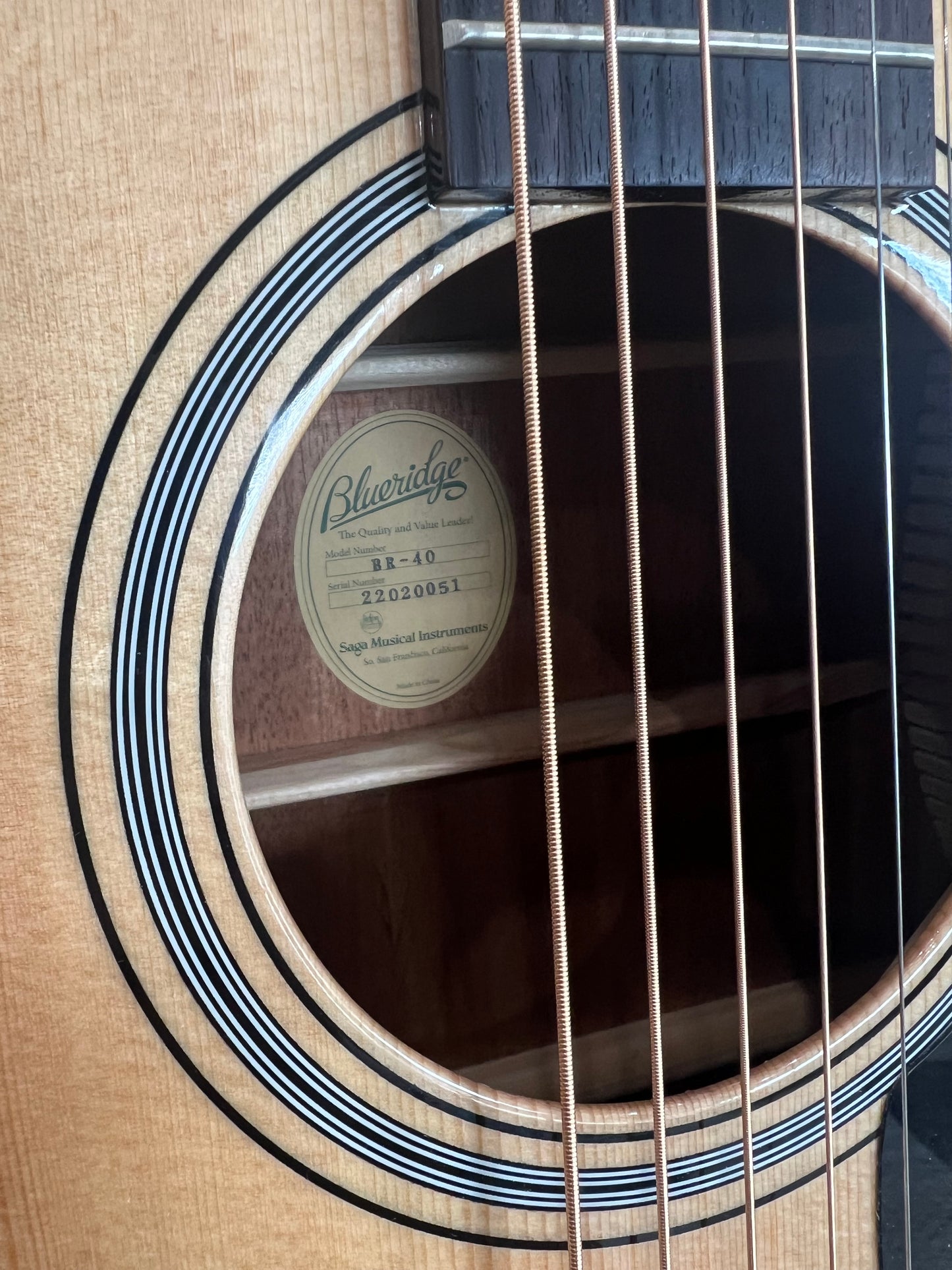 Blueridge BR-40 Dreadnought Guitar - New
