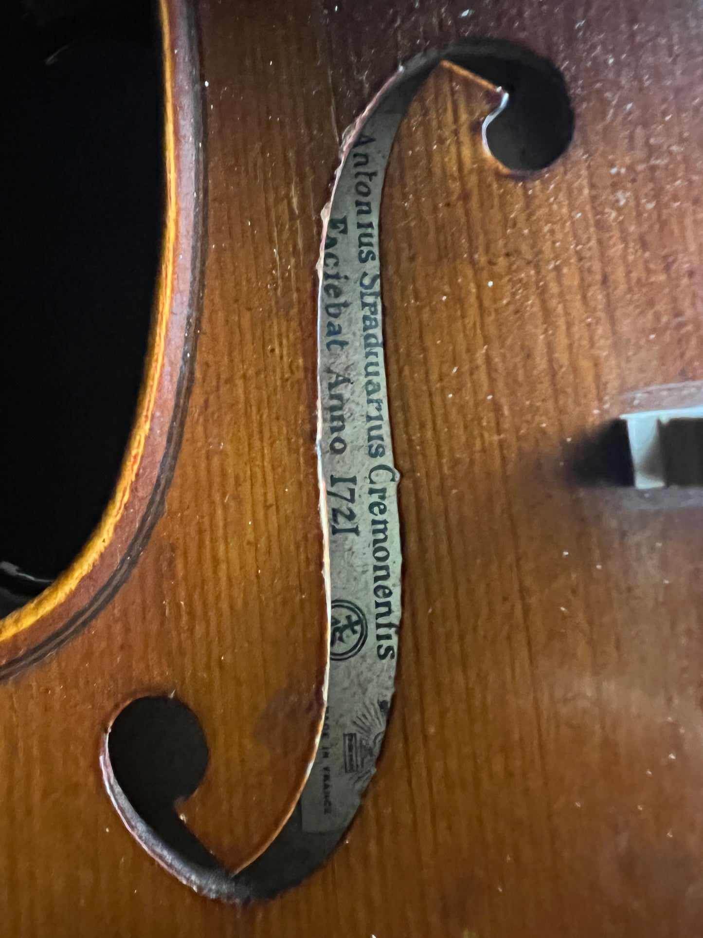SOLD - Copie de Antonius Stradiuarius Cremonenfis Fasciebat Anno 1721 Violin - Used