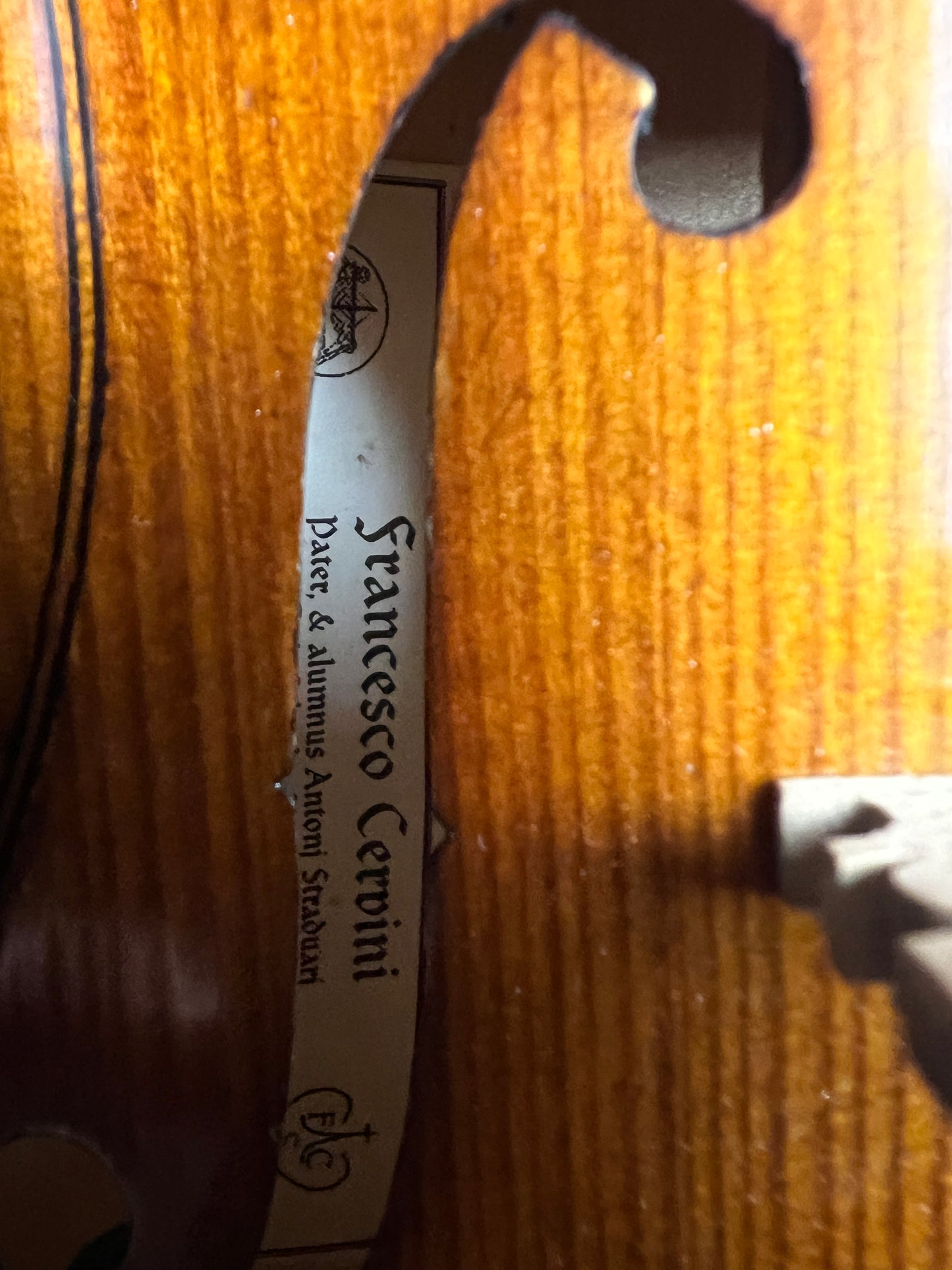 SOLD - Francesco Cervini HV-100 4/4 Violin/Fiddle - Used