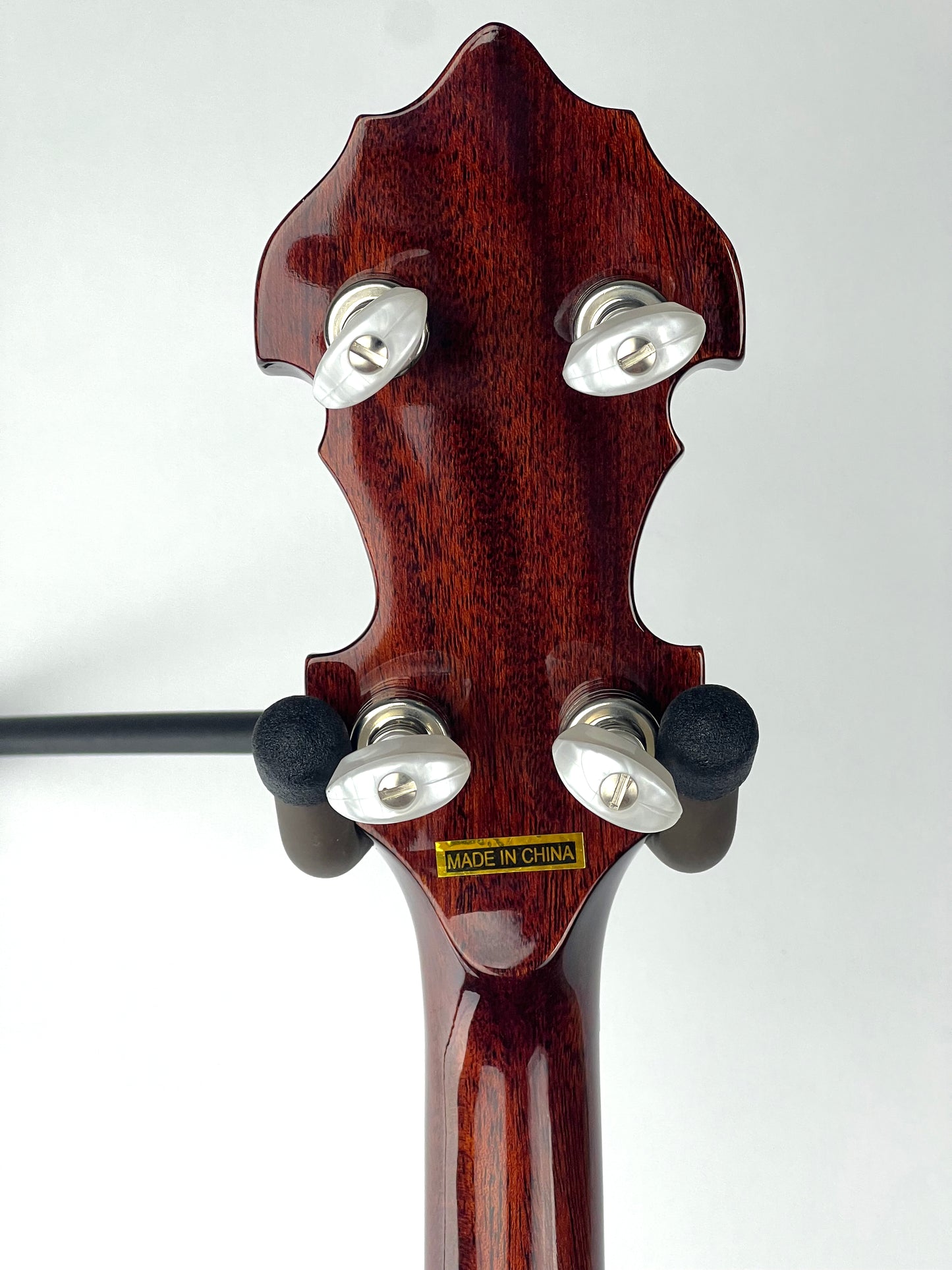 SOLD - Mastertone Gold Tone Orange Blossom "Twanger" Pre-War Style Resonator Radiused Banjo with Case OB-3RF