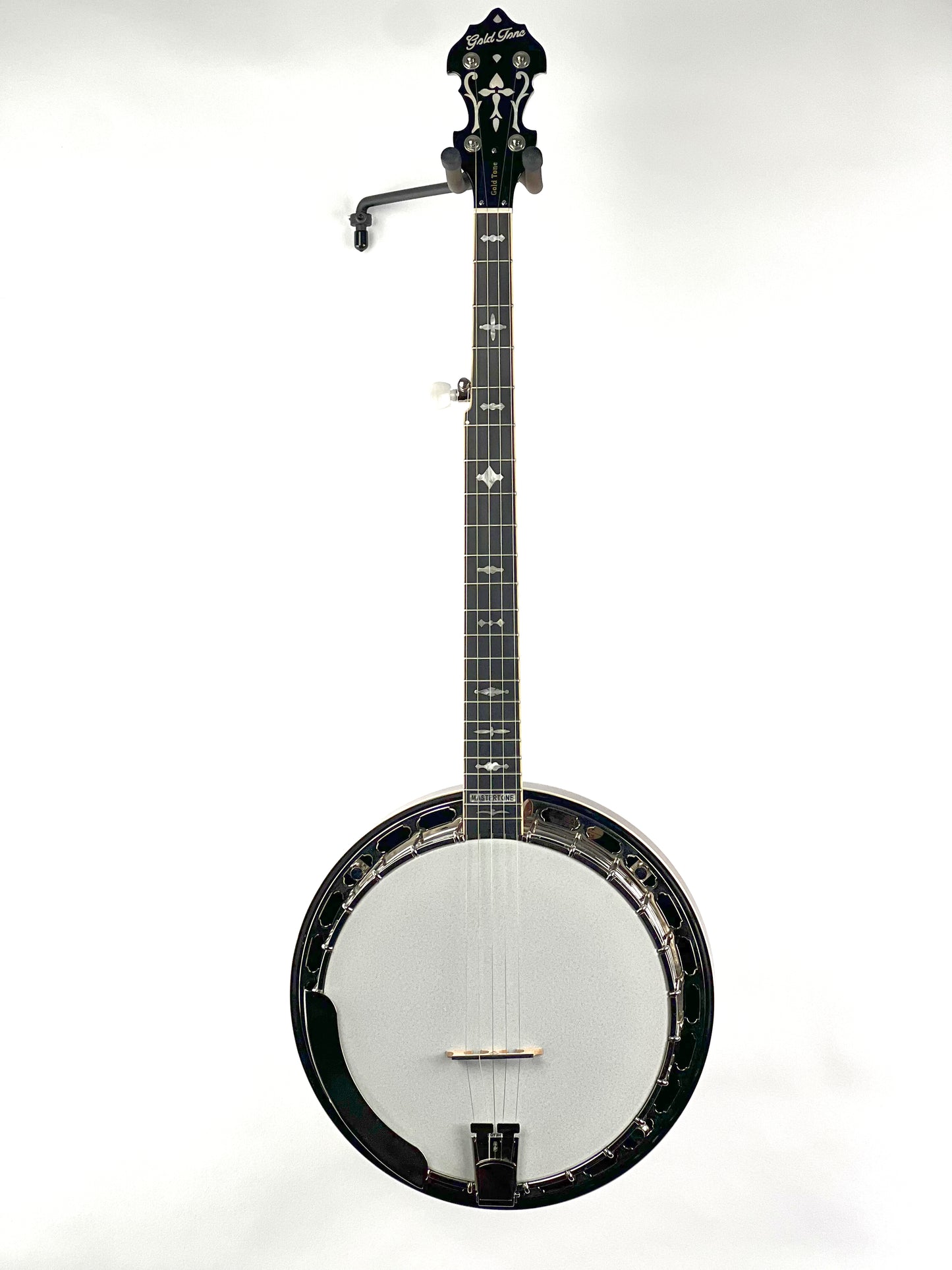 SOLD - Mastertone Gold Tone Orange Blossom "Twanger" Pre-War Style Resonator Radiused Banjo with Case OB-3RF