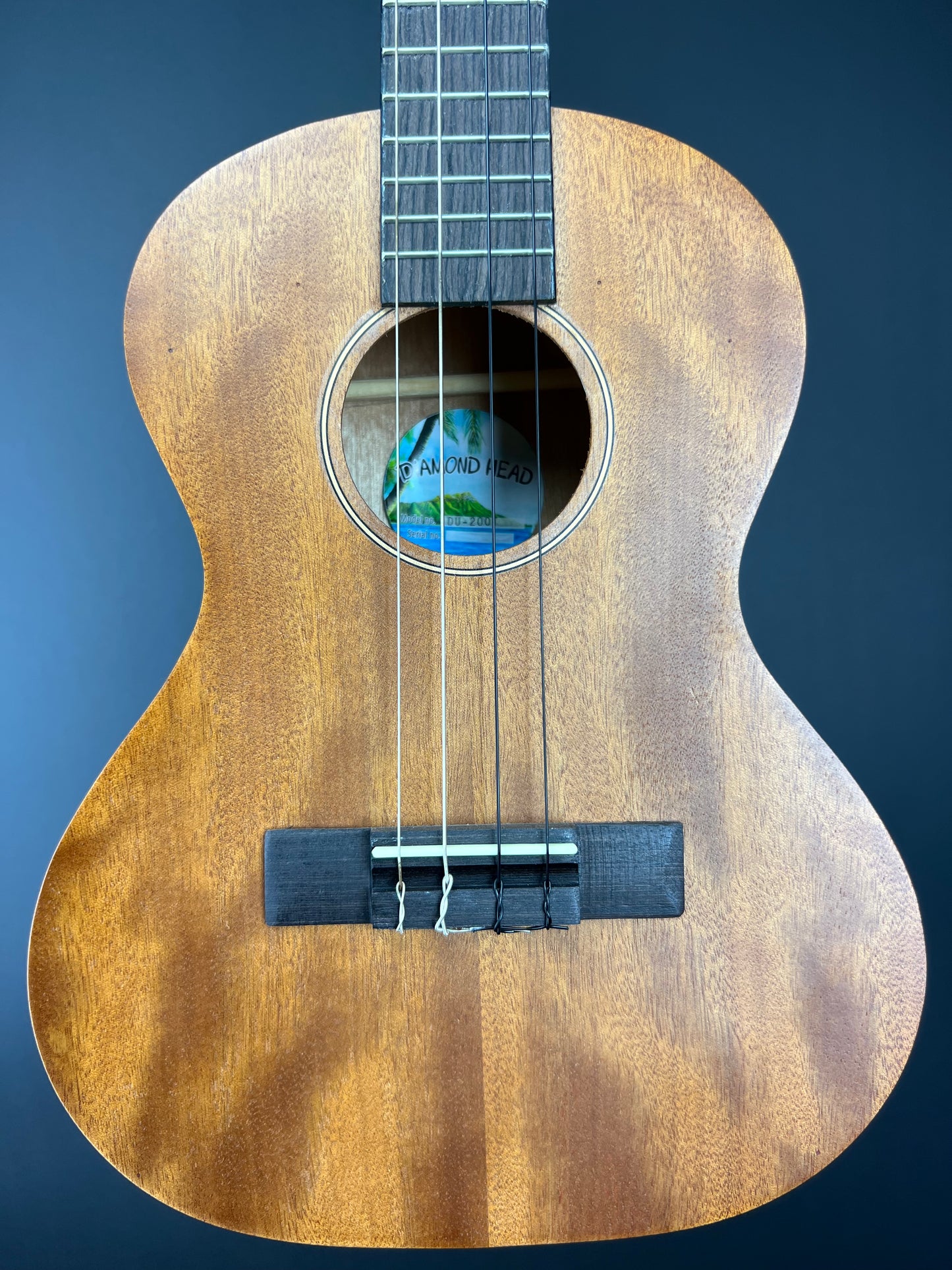Diamond Head DU-200T Deluxe Natural Mahogany Tenor Ukulele - New