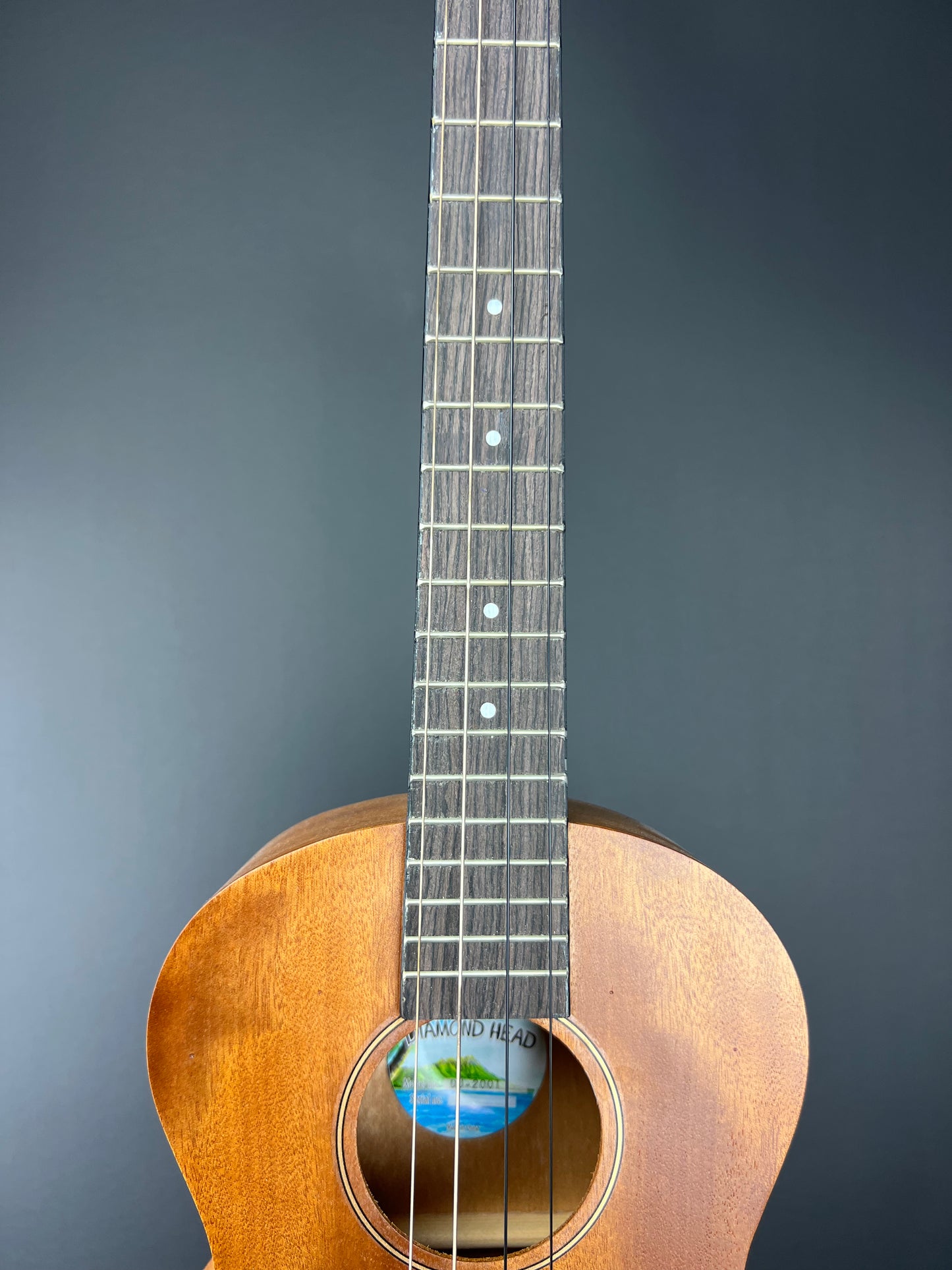 Diamond Head DU-200T Deluxe Natural Mahogany Tenor Ukulele - New