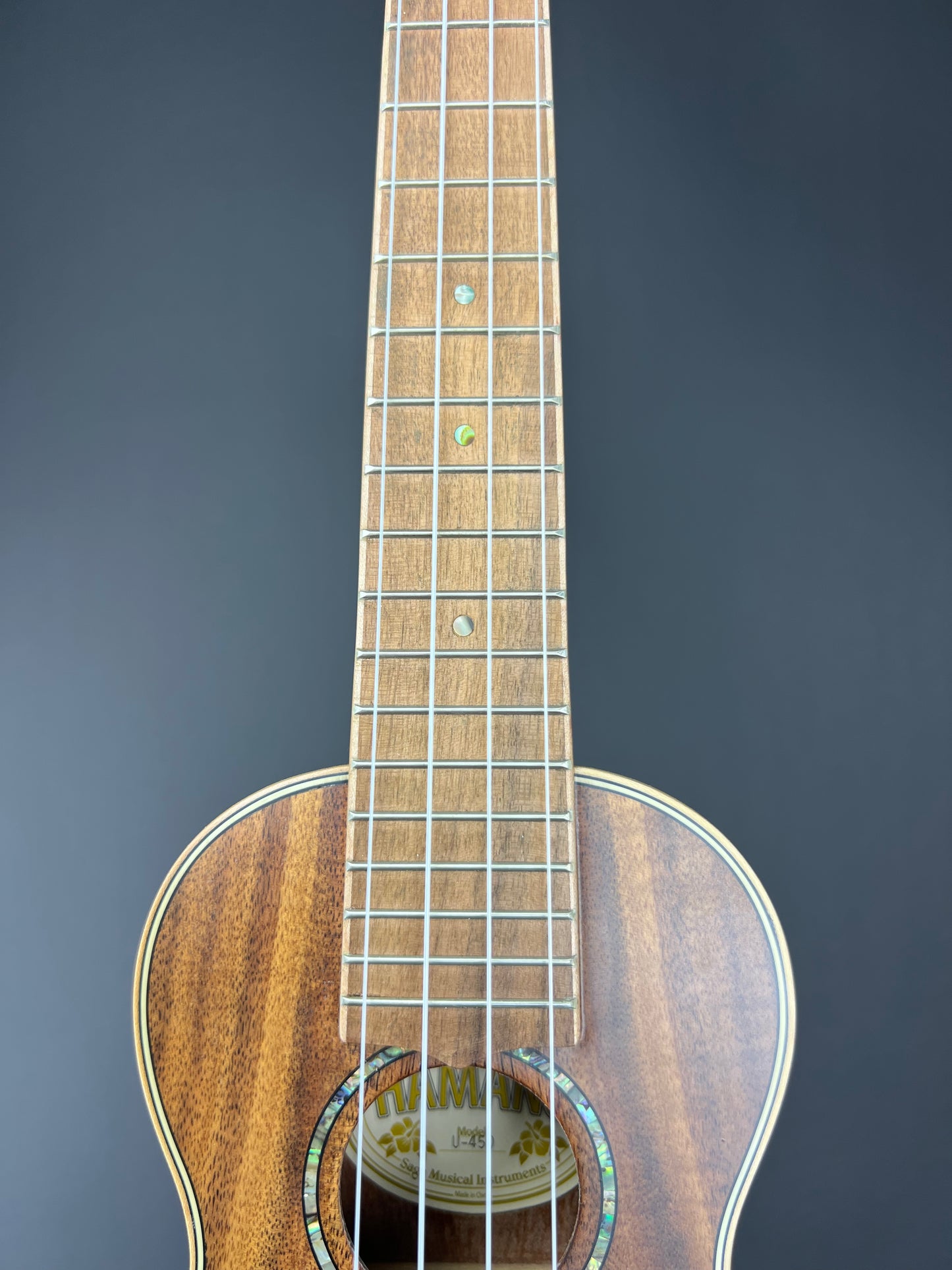 Hamano U-450 Deluxe All Acacia Soprano Ukulele Outfit - New