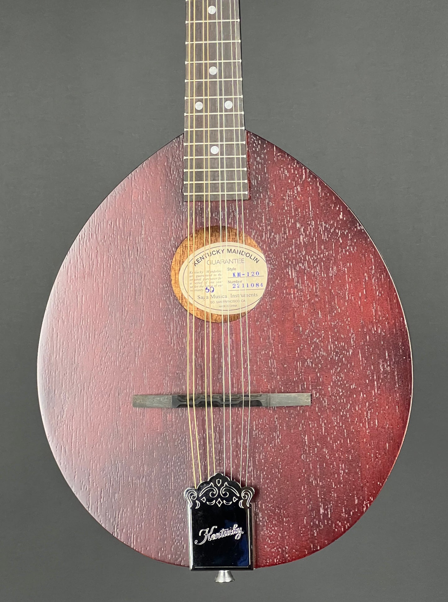 Kentucky KM-120 Army-Navy Mandolin - New