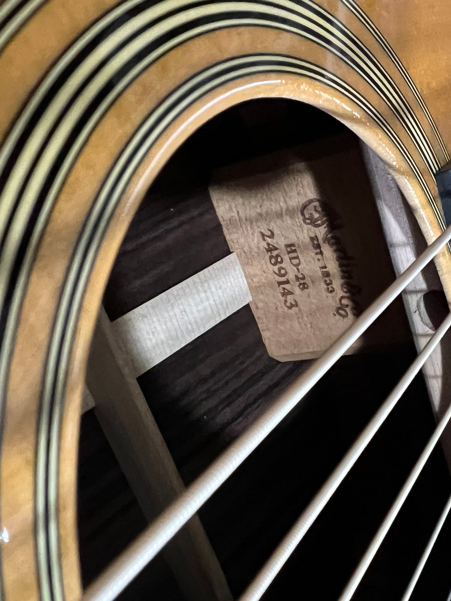SOLD - 2021 Martin HD-28 Dreadnought Acoustic Guitar - Used