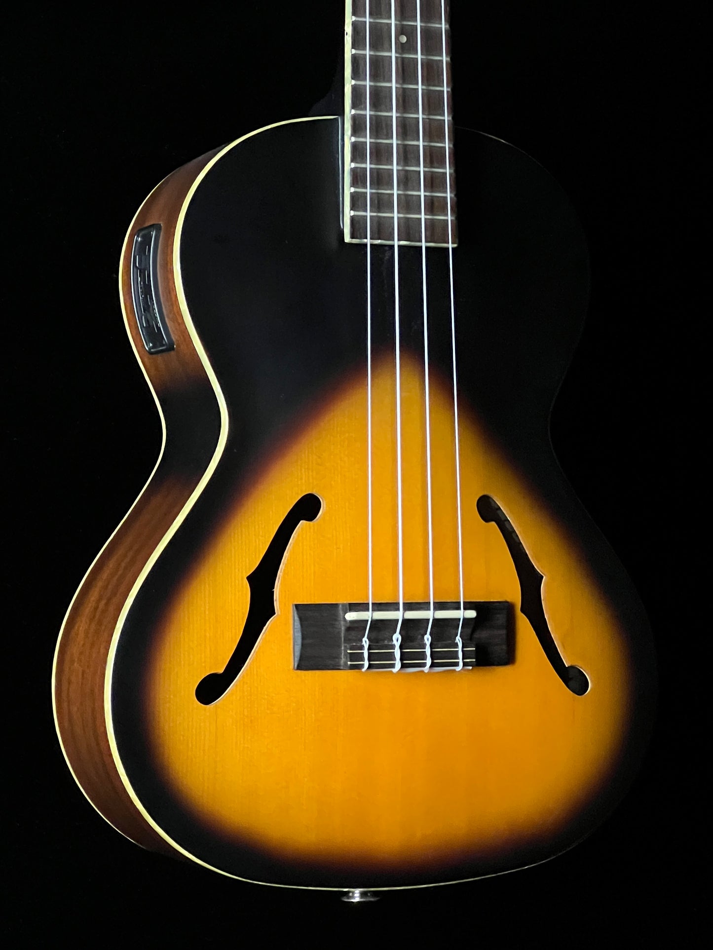 Kala Archtop Sunburst Tenor Ukulele with EQ KAJTE2TS - Consignment