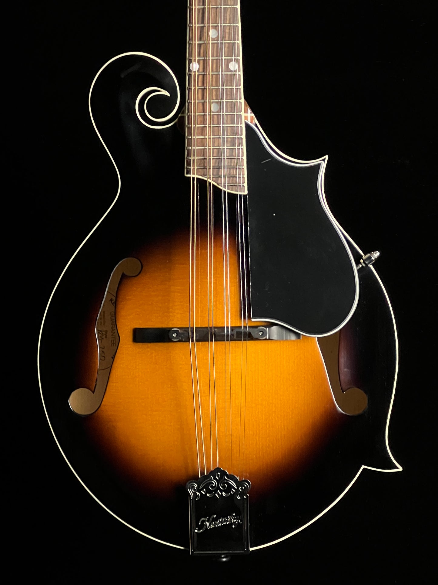 Kentucky KM-750 Deluxe Vintage Sunburst F-Style Mandolin Spruce/Maple - New