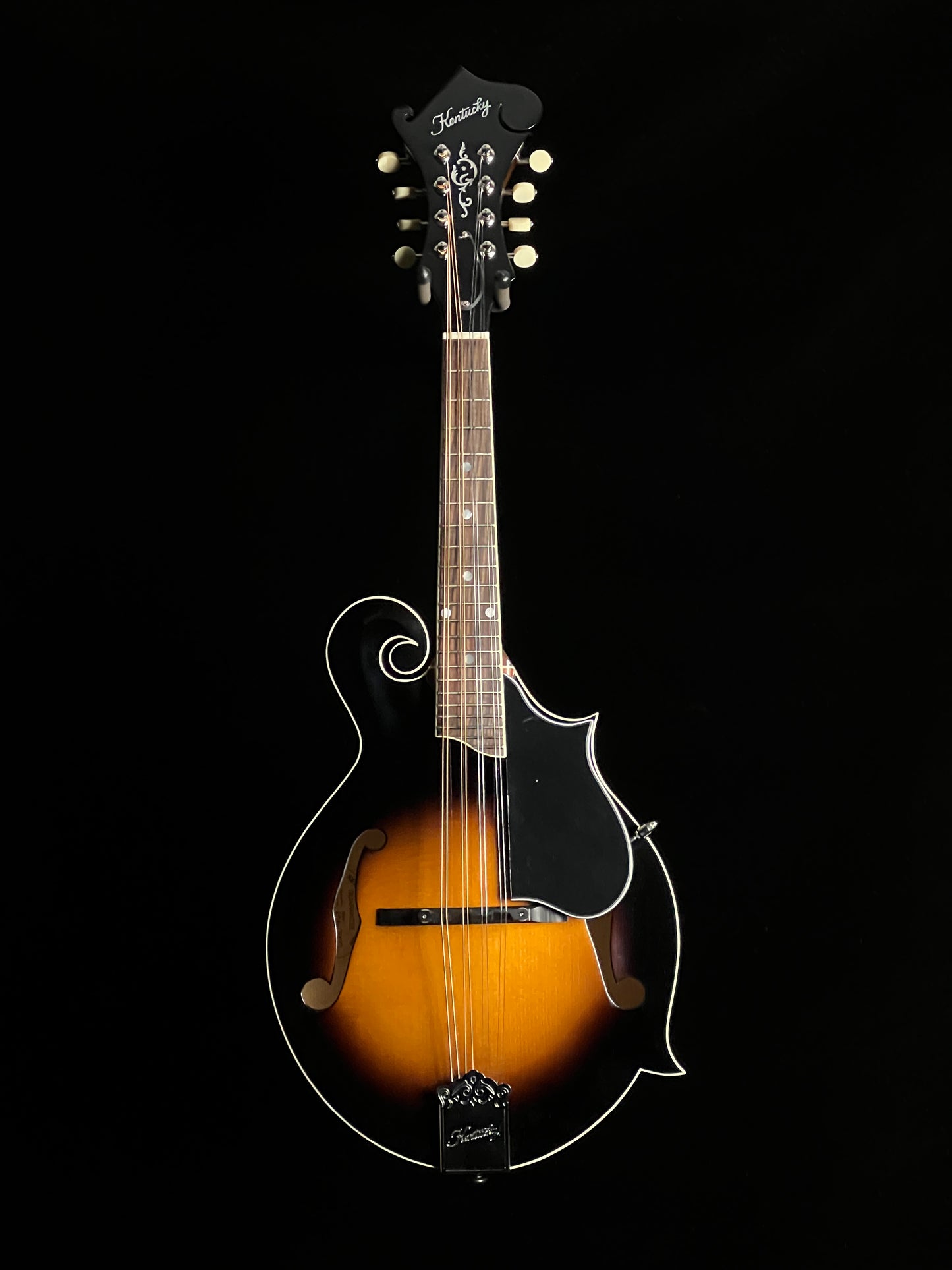Kentucky KM-750 Deluxe Vintage Sunburst F-Style Mandolin Spruce/Maple - New