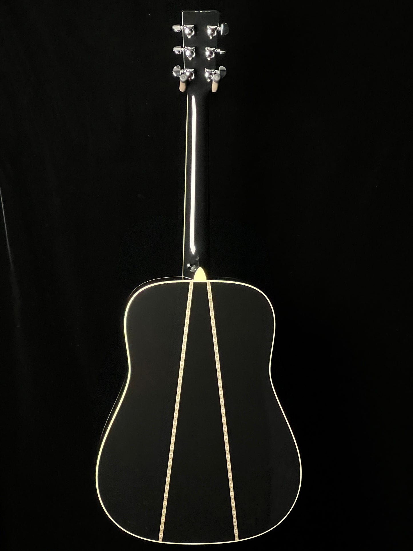 Martin D-35 Johnny Cash All Black Acoustic Guitar Engelmann Spruce/ East Indian Rosewood - Used