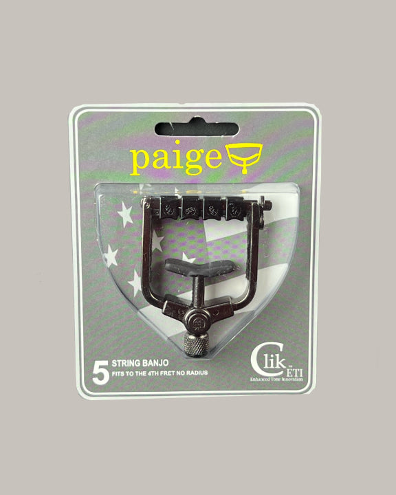 Paige Clik ETI Capo - 5-String Banjo