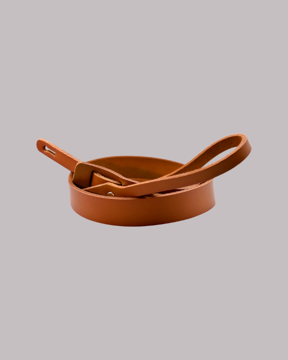 Golden Gate Standard Leather Mandolin Strap – Walnut Brown - SG-5501