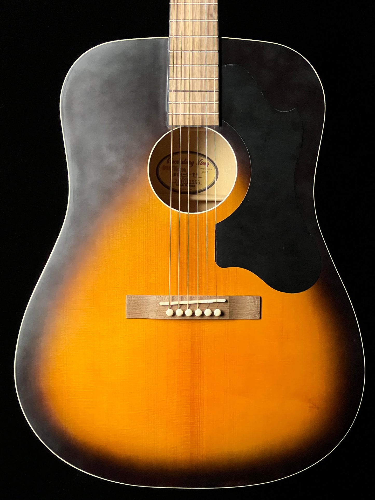 Recording King Dirty 30's RDS-9-TS Dreadnought Tobacco Burst - New