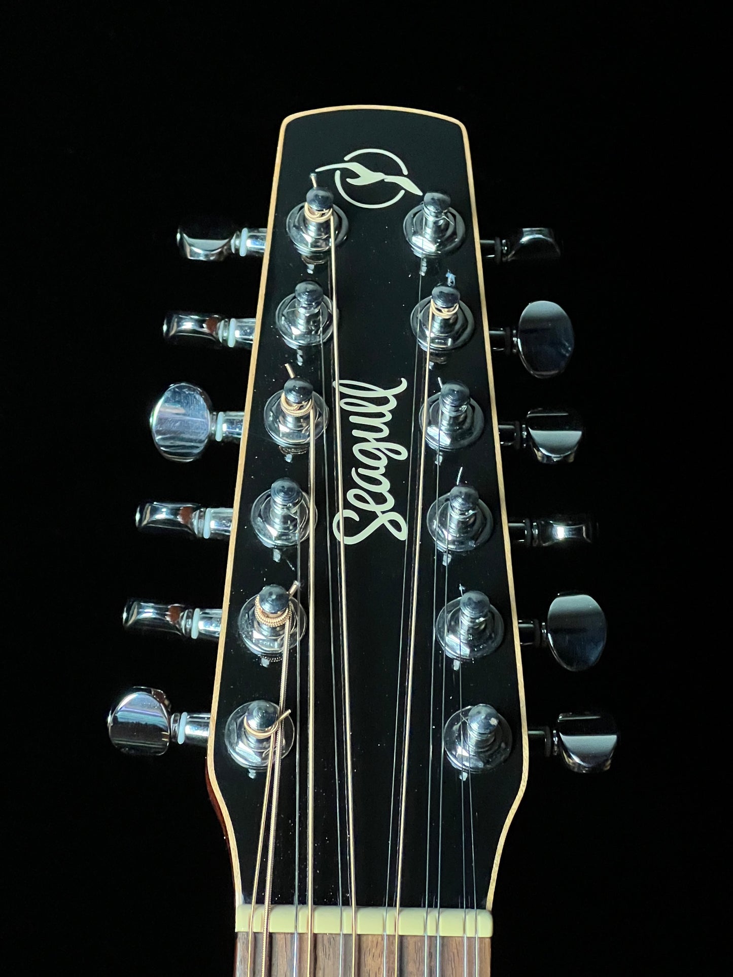 Seagull S12 Concert Hall Sunburst 12-String Cutaway Acoustic Guitar with Godin Pickup - Used