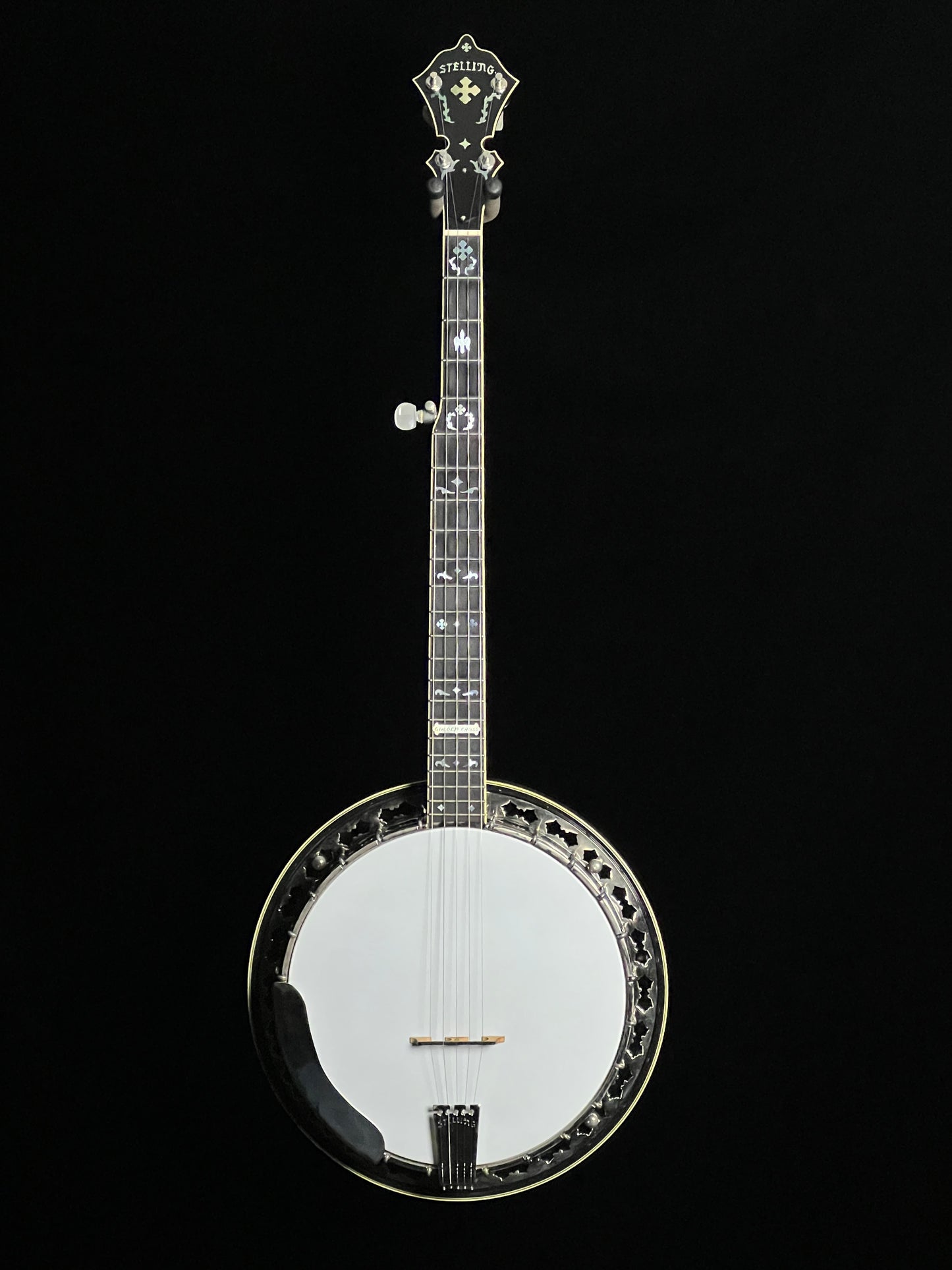 SOLD - 1987 Stelling Golden Cross 5-String Banjo - Used