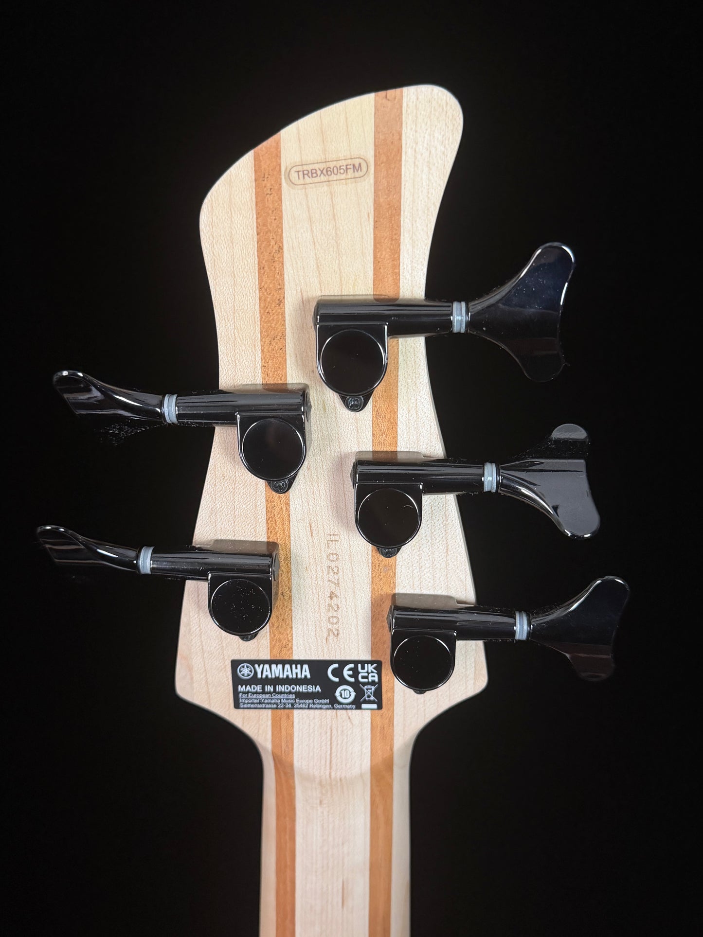 Yamaha Five String Bass TRBX605FM - Matte Amber