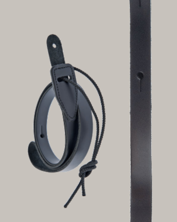 D'Addario Leather Mandolin Strap - Black