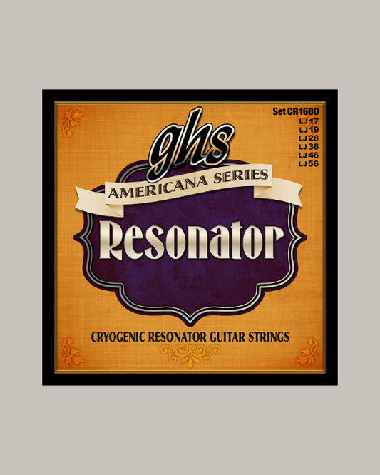 GHS Americana Series Resonator Guitar Strings CR1600