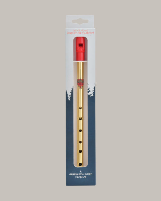 Generation Flageolets/Tin Whistle – Brass – D