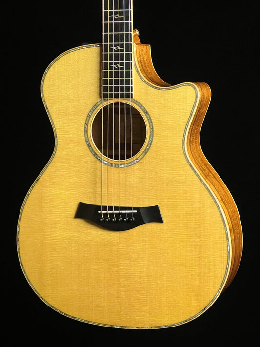 SOLD - 2009 Taylor K14ce Grand Auditorium Cutaway Acoustic Guitar with Electronics Spruce / Koa - Used