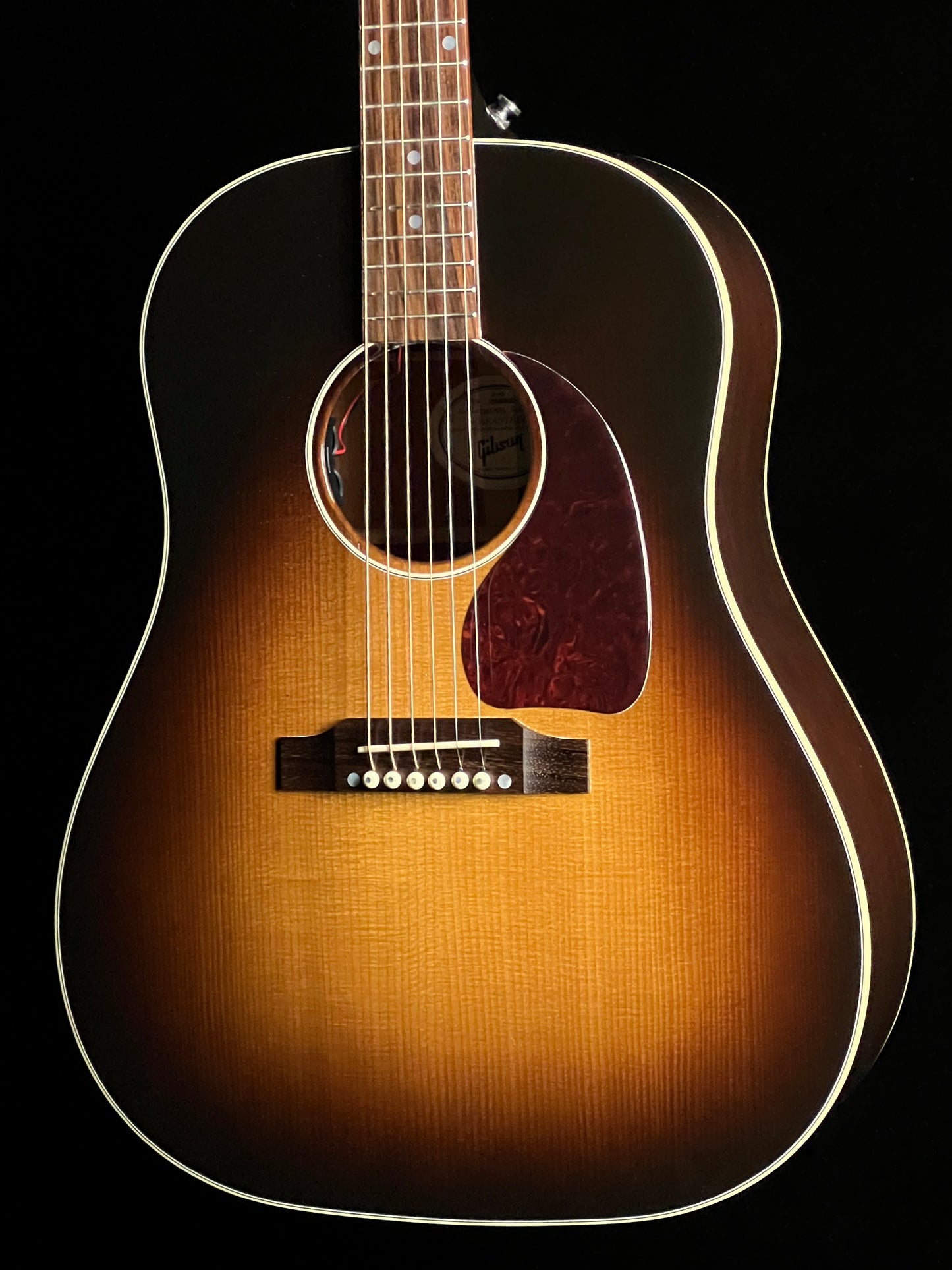 SOLD - 2018 Gibson J-45 Standard Sunburst Slope Shoulder Dreadnought Acoustic Guitar with Pickup - Used