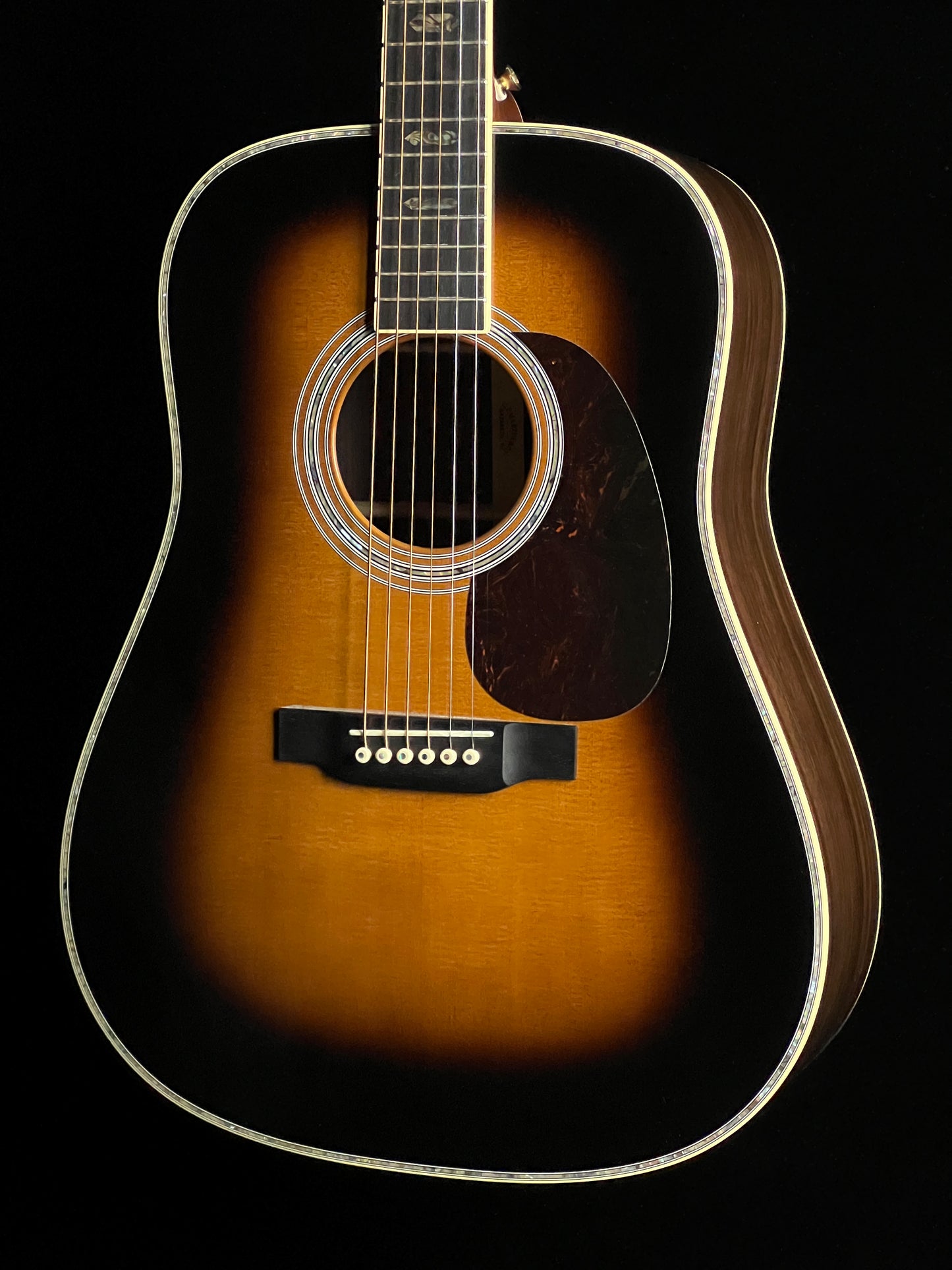 2022 Martin D-41 Sunburst Dreadnought Spruce/ Rosewood Acoustic Guitar - Consignment