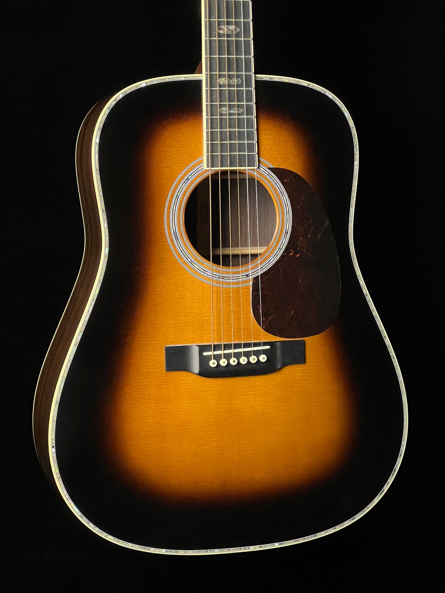 2022 Martin D-41 Sunburst Dreadnought Spruce/ Rosewood Acoustic Guitar - Consignment