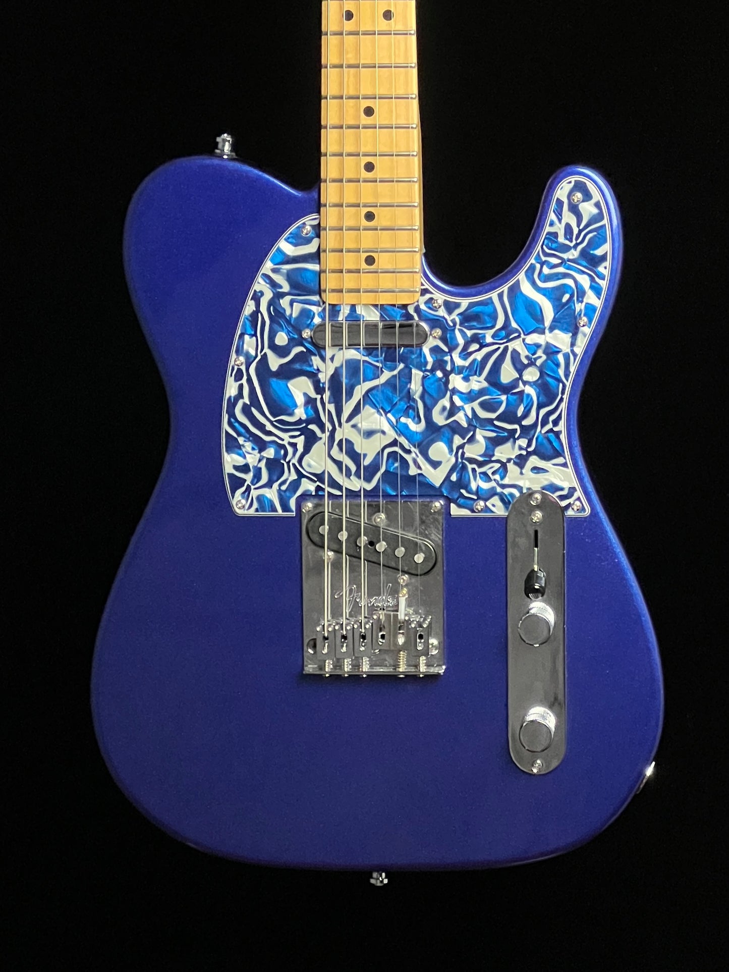 Fender American Standard Telecaster Mystic Blue Custom Guitar