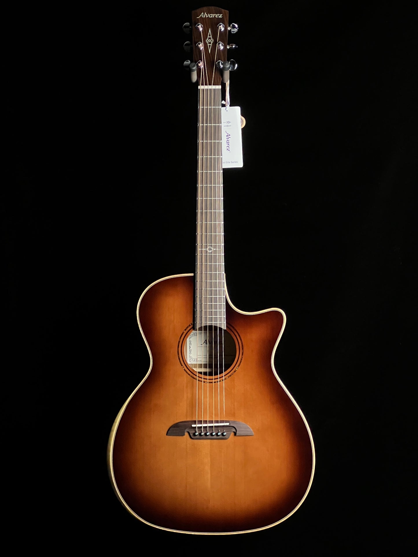 Alvarez AEG99ce Artist Elite Grand Auditorium Cutaway Guitar with LR Baggs - New