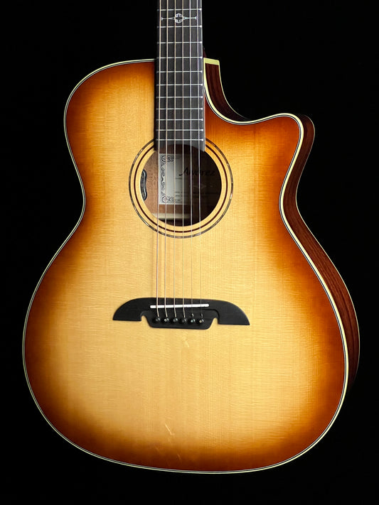 Alvarez MG60ce Shadowburst Masterworks Grand Auditorium Cutaway Sitka Spruce/ African Mahogany Acoustic Guitar - New