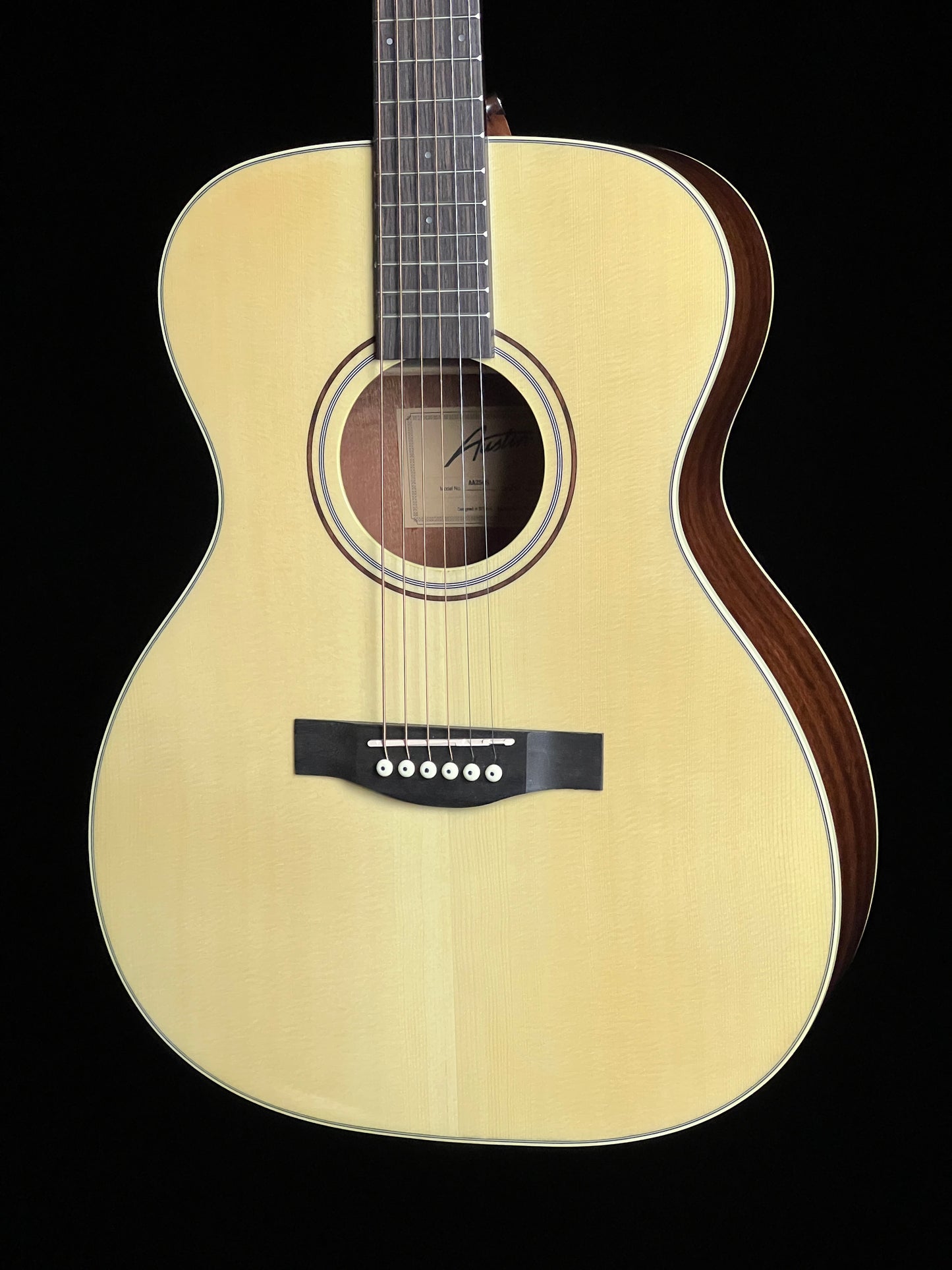 Austin AA25OS Orchestra Satin Acoustic Guitar - New